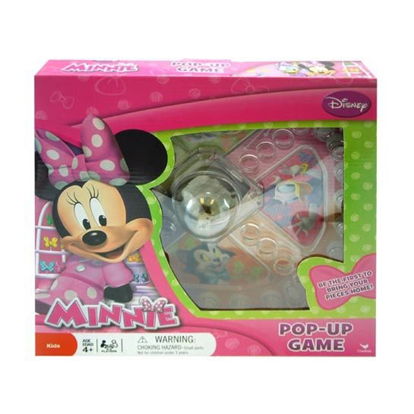 Minnie Mouse PopUp Game Board Games Educational Early Development Learning Activity Center