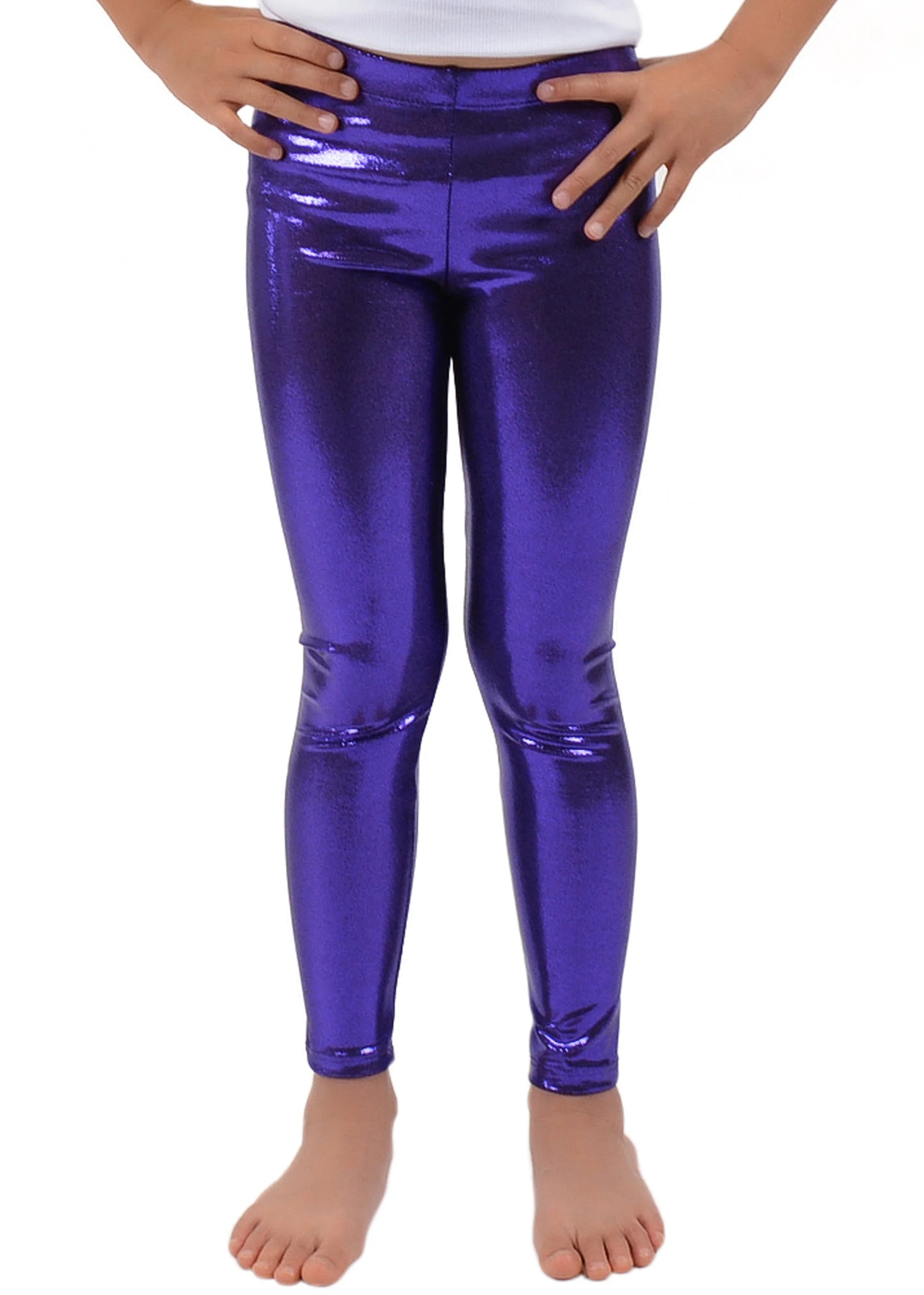 Stretch Is Comfort Girl�s Metallic Mystique Leggings Stretch Is Comfort Girl�s Metallic Mystique Leggings