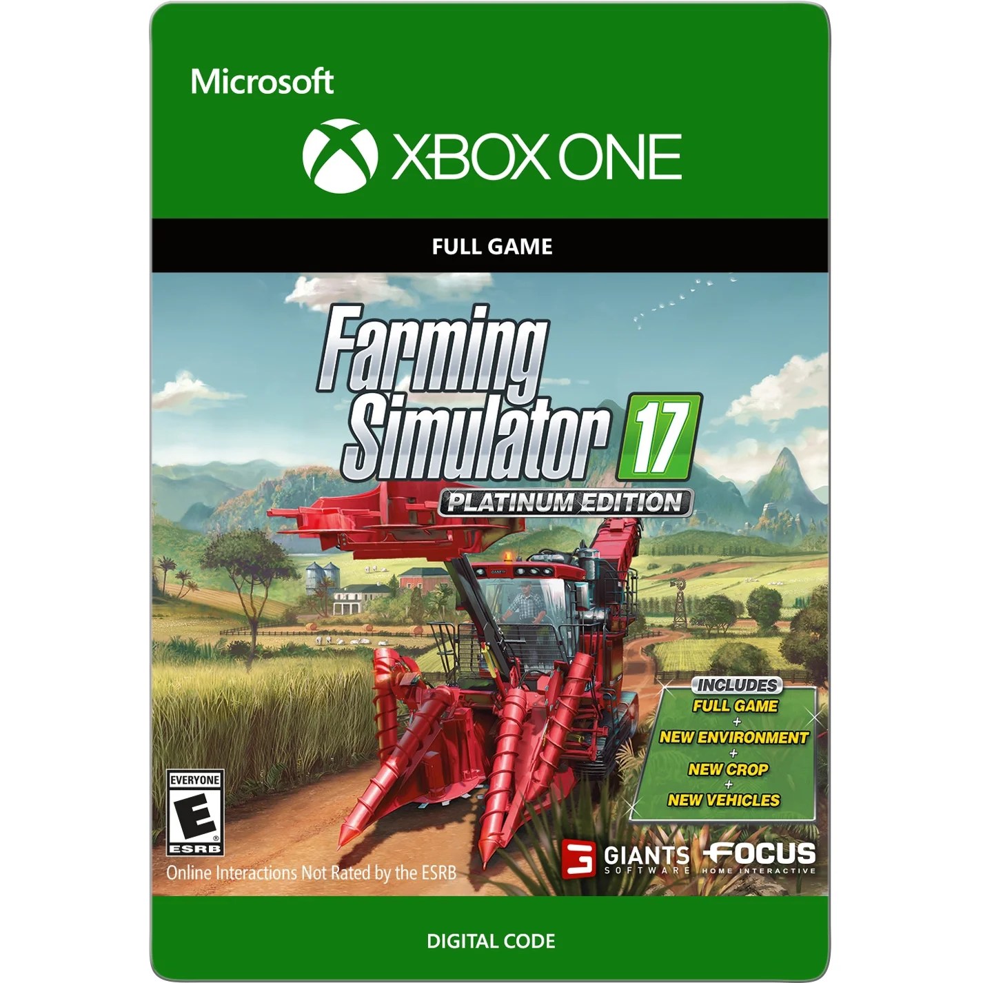 Xbox One Farming Simulator 17 Platinum Edition (email Xbox One Farming Simulator 17 Platinum Edition (email