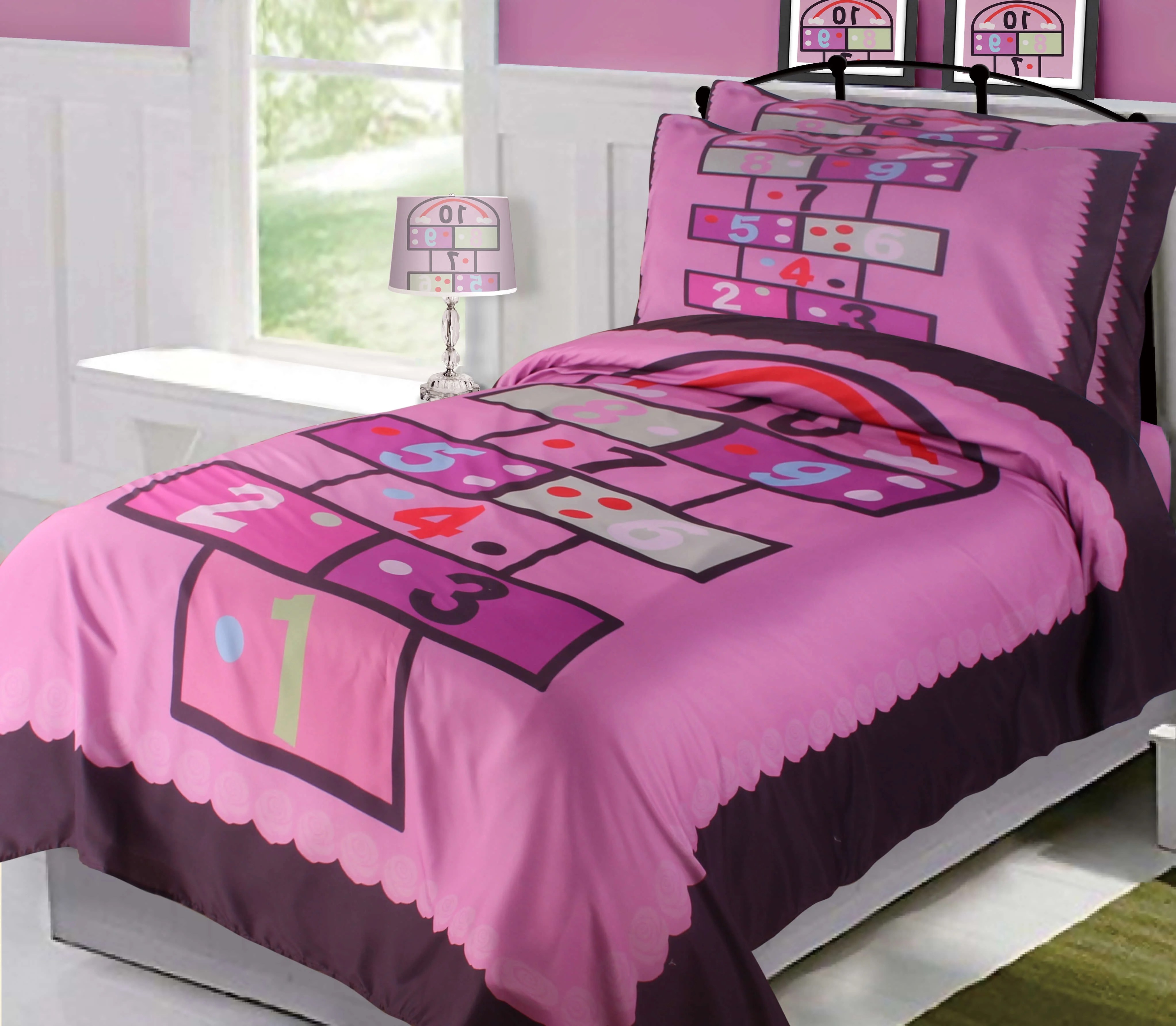 Golden Quality Bedding Twin 4 Pieces (Fitted, Flat Sheet and 2 Pillow