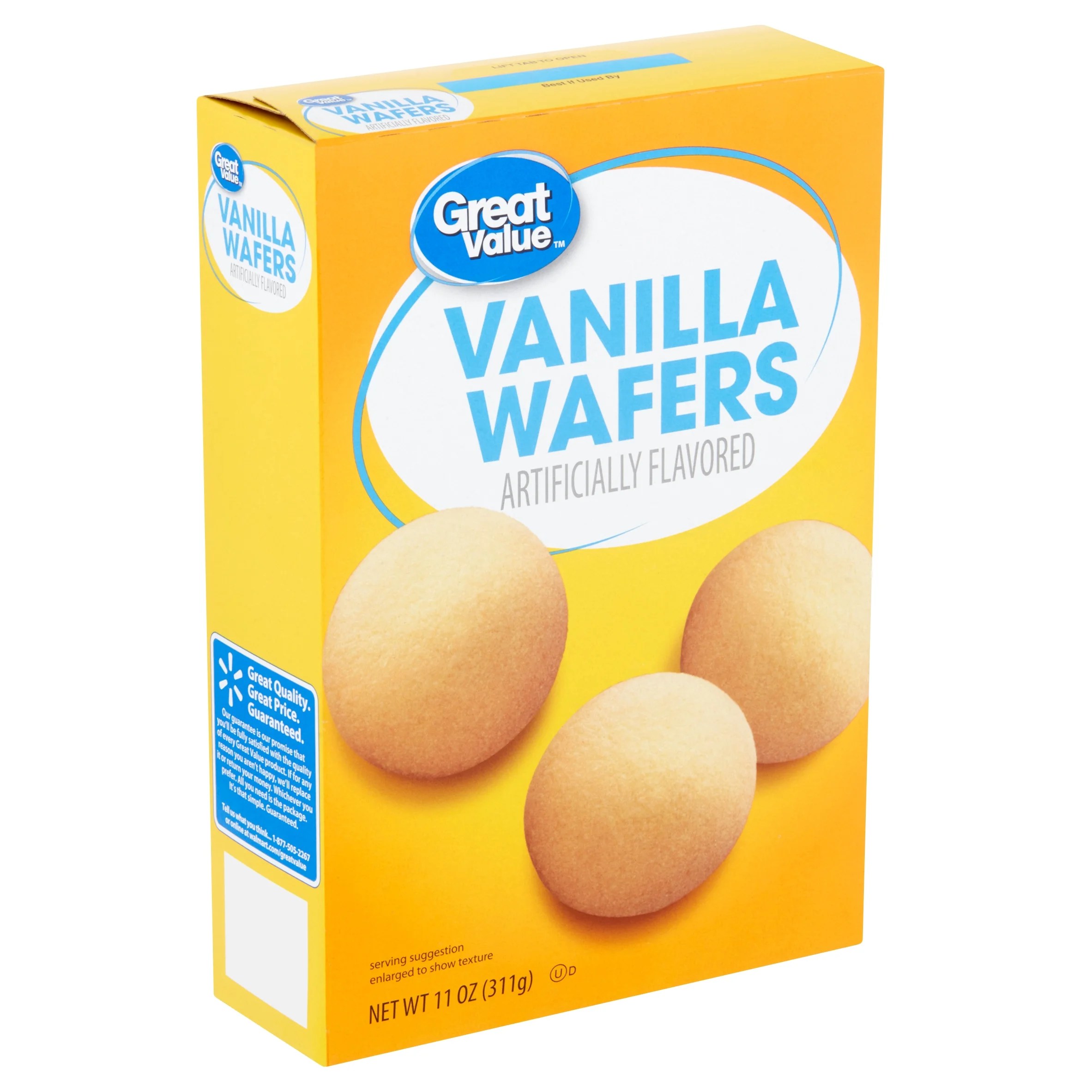 Great Value Vanilla Wafers, 11oz