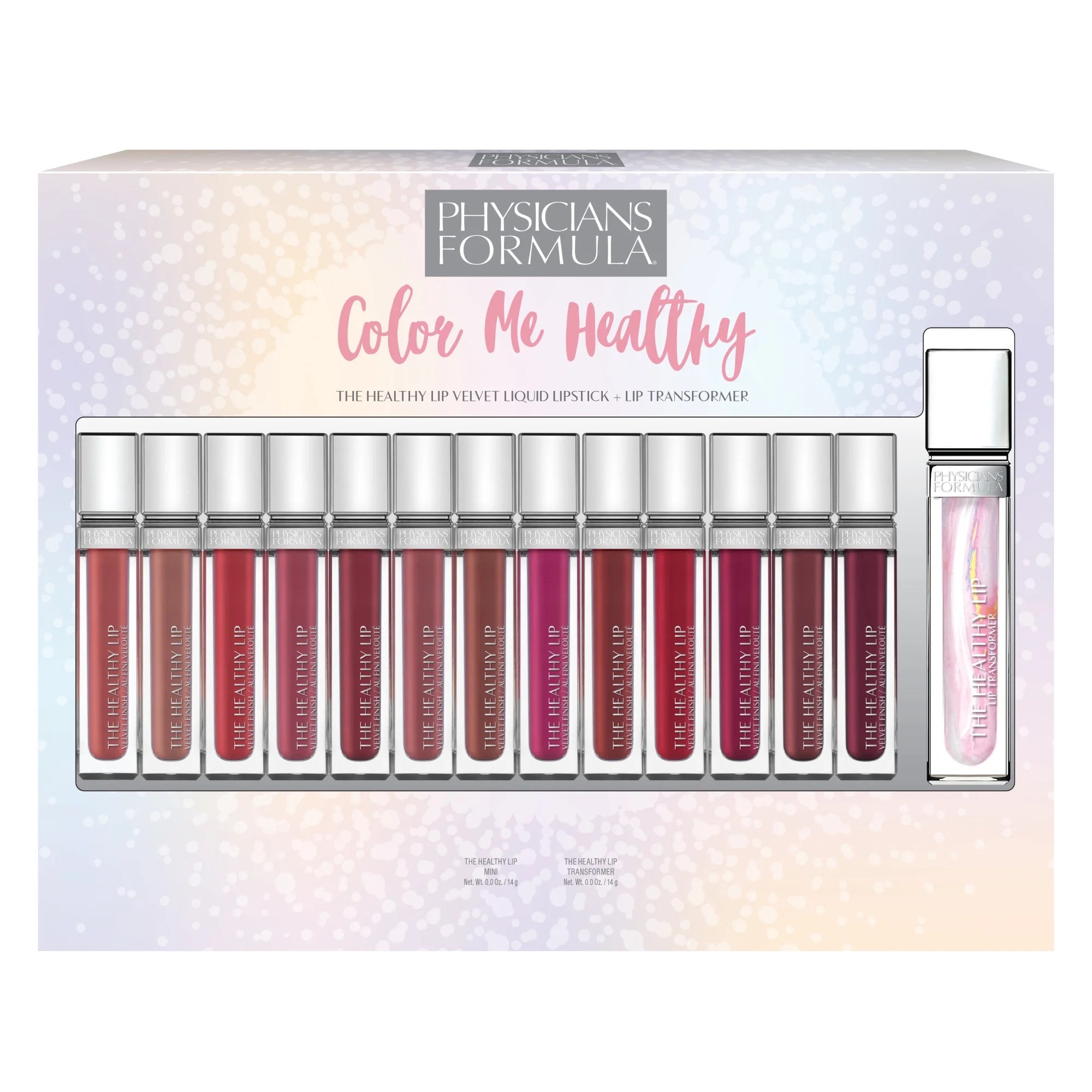 Physicians Formula Color Me Healthy Holiday Liquid Lipstick Set (60