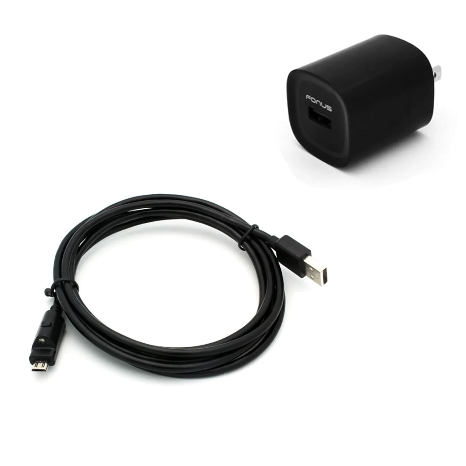 2.4A Home Charger for Galaxy J7/J5/J3/J2/J1 6ft Cable