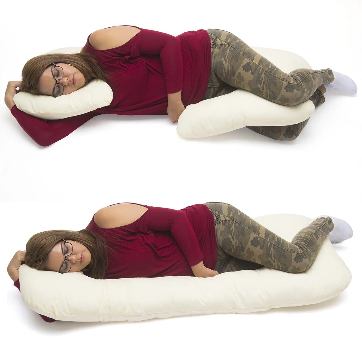 C Shape Total Body Pillow Pregnancy Maternity Comfort Support Cushion Sleep | Walmart Canada
