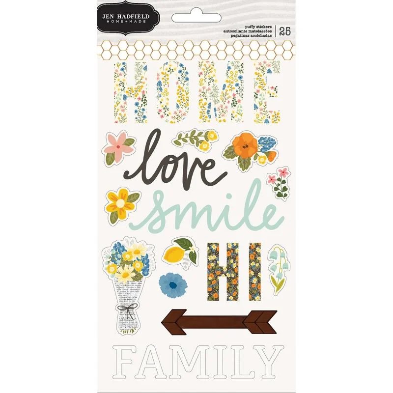 Jen Hadfield Simple Life Puffy Stickers