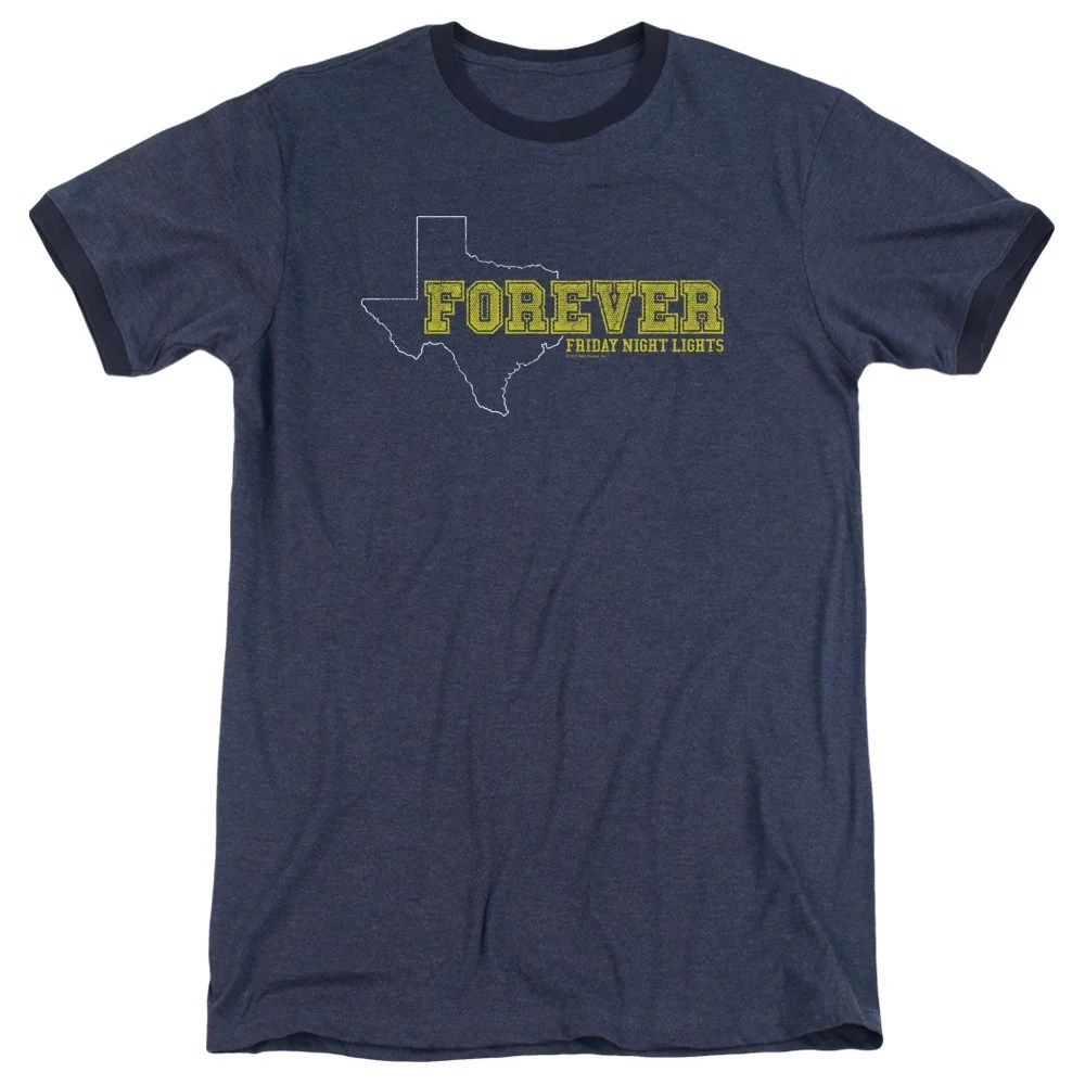 Trevco Friday Night Lights Texas Forever Heather Ringer Short