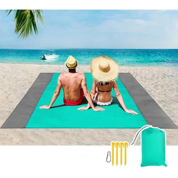 ZOUYUE Beach Blanket Sandproof,Extra Large Size 83"x78"Sand Free