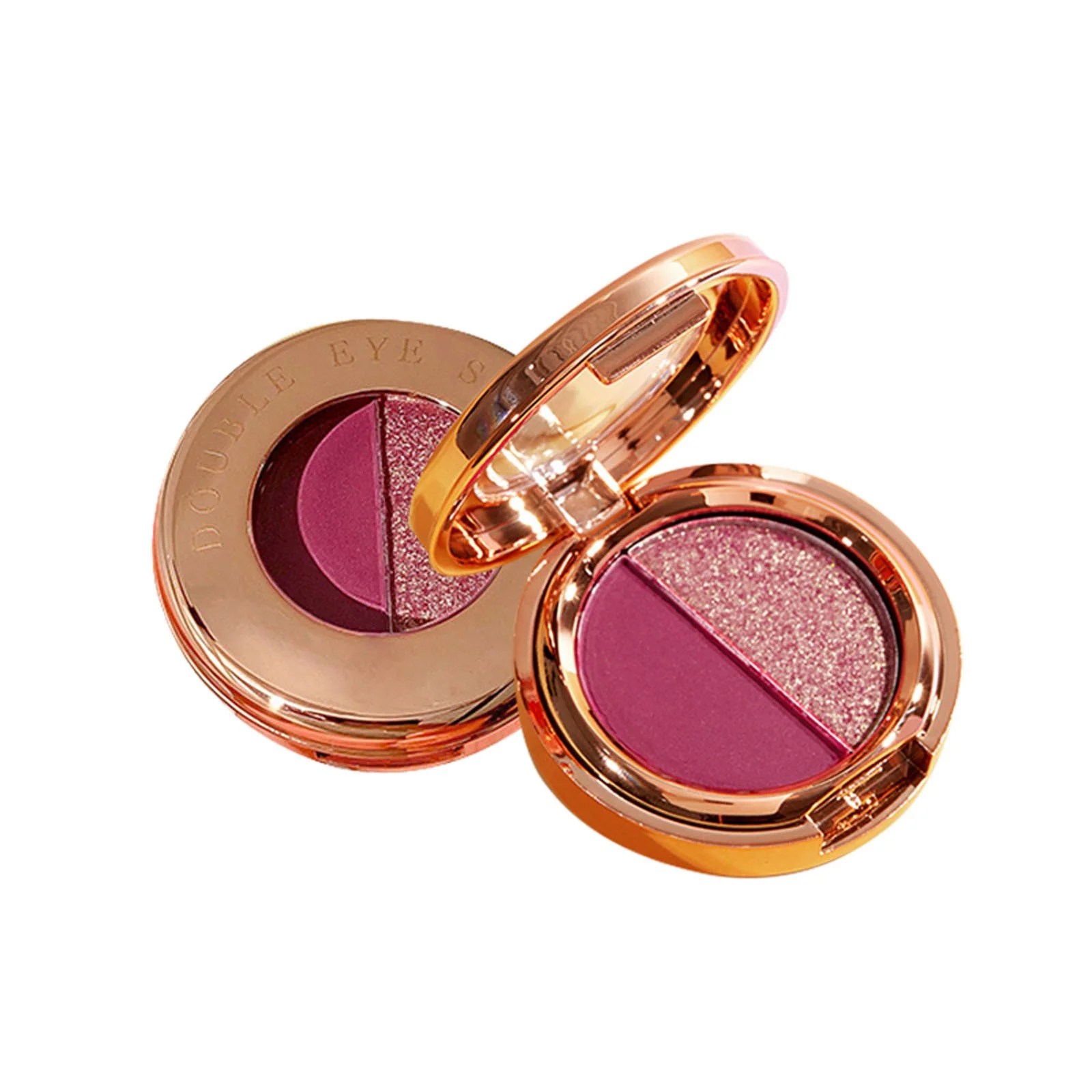 CLZOUD Eye Shadow Primers Two Color Eyeshadow Tinted Mini Eyeshadow