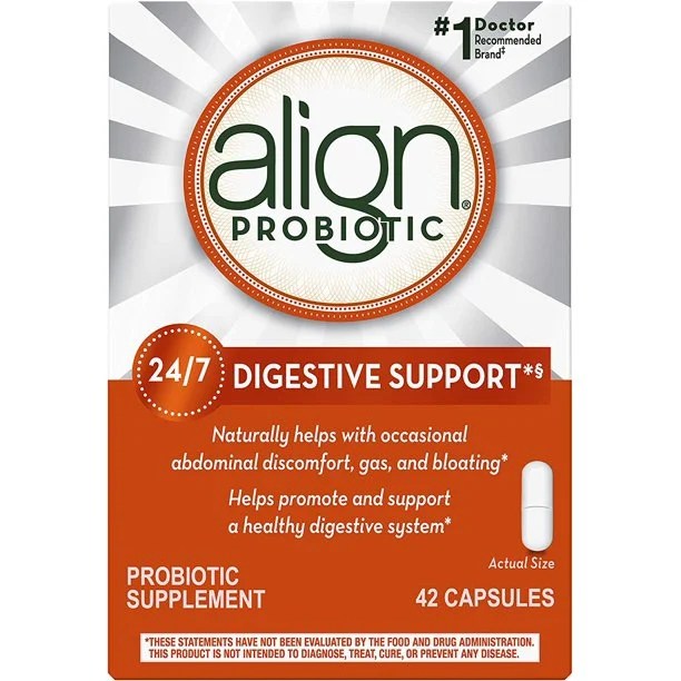 Align Probiotics, Probiotic Supplement for Daily Digestive Health, 42