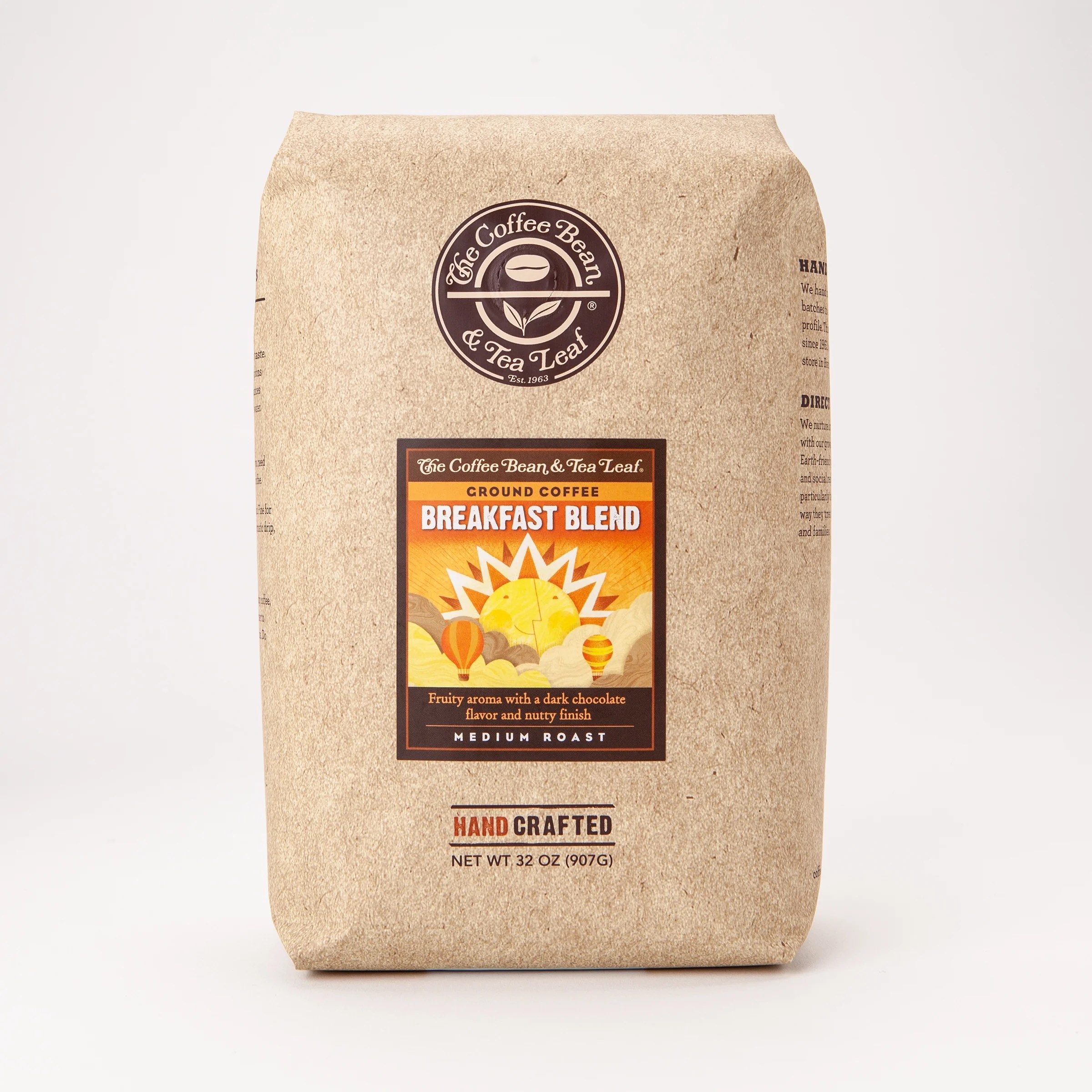 The Coffee Bean & Tea Leaf Breakfast Blend Medium Roast Ground Coffee 2