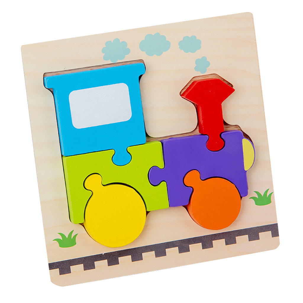 Wooden Animal Puzzles for Toddlers 1 2 3 Years Old Boys Girls