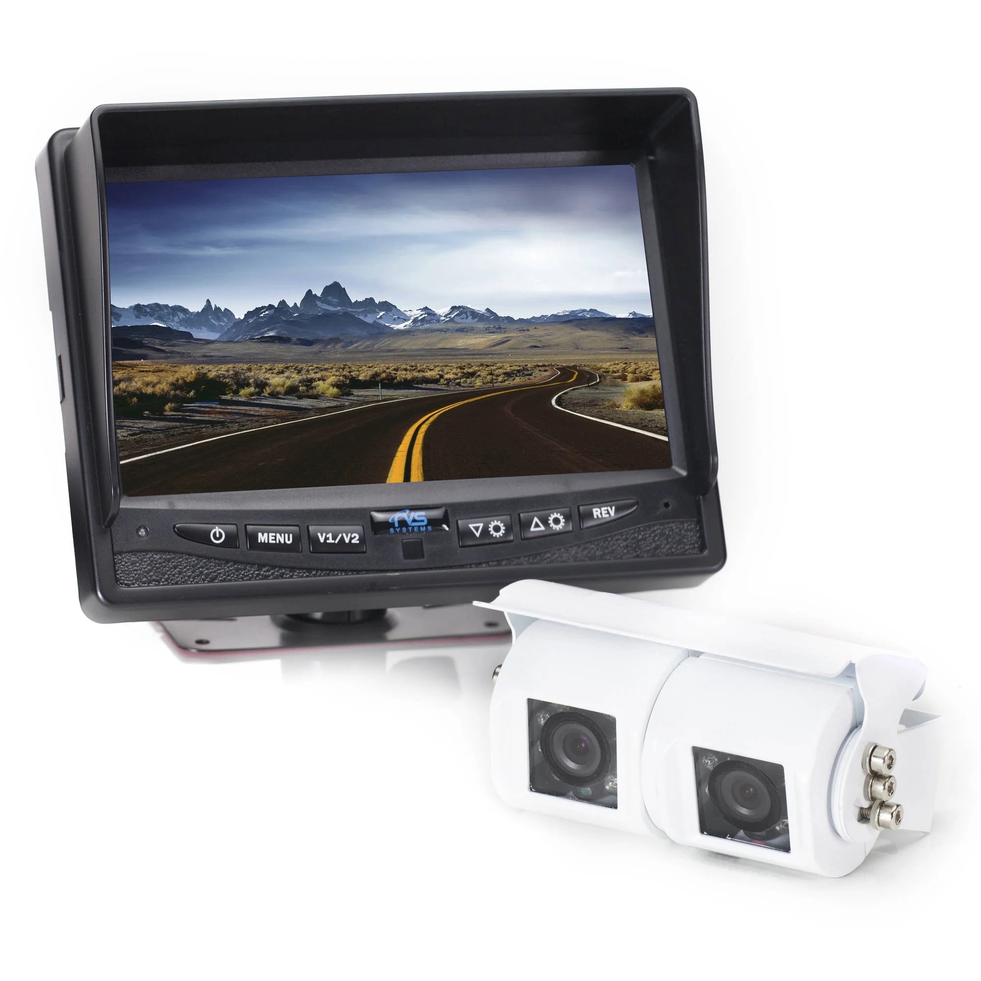 Rear View Camera System, Dual Camera Setup