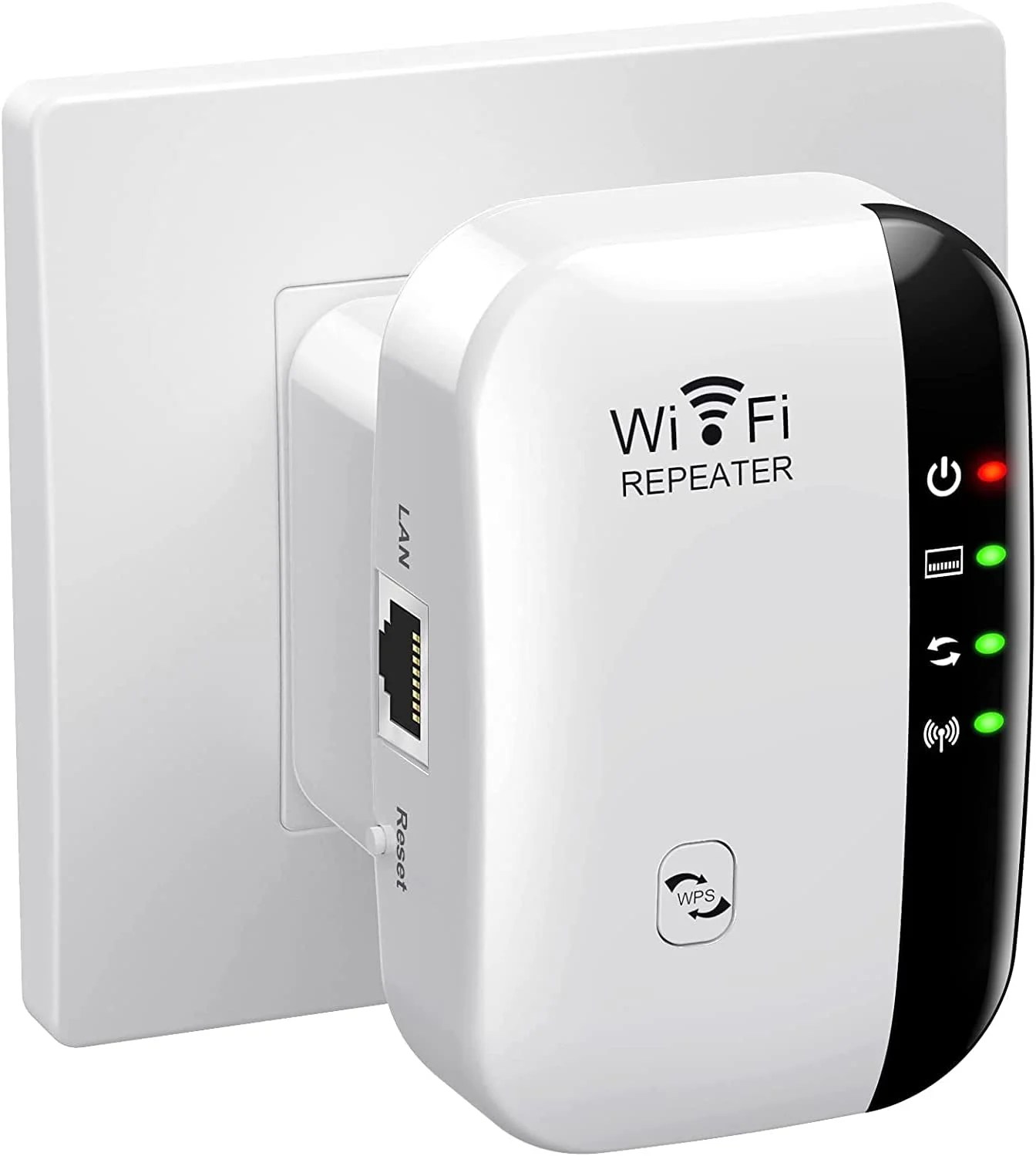 WiFi Range Extender Super Boost WiFi Up to 300Mbps Repeater, WiFi