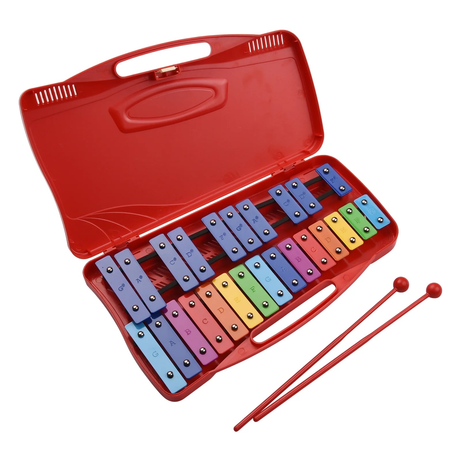 25 Notes Glockenspiel Xylophone Hand Knock Xylophone Percussion Rhythm Musical