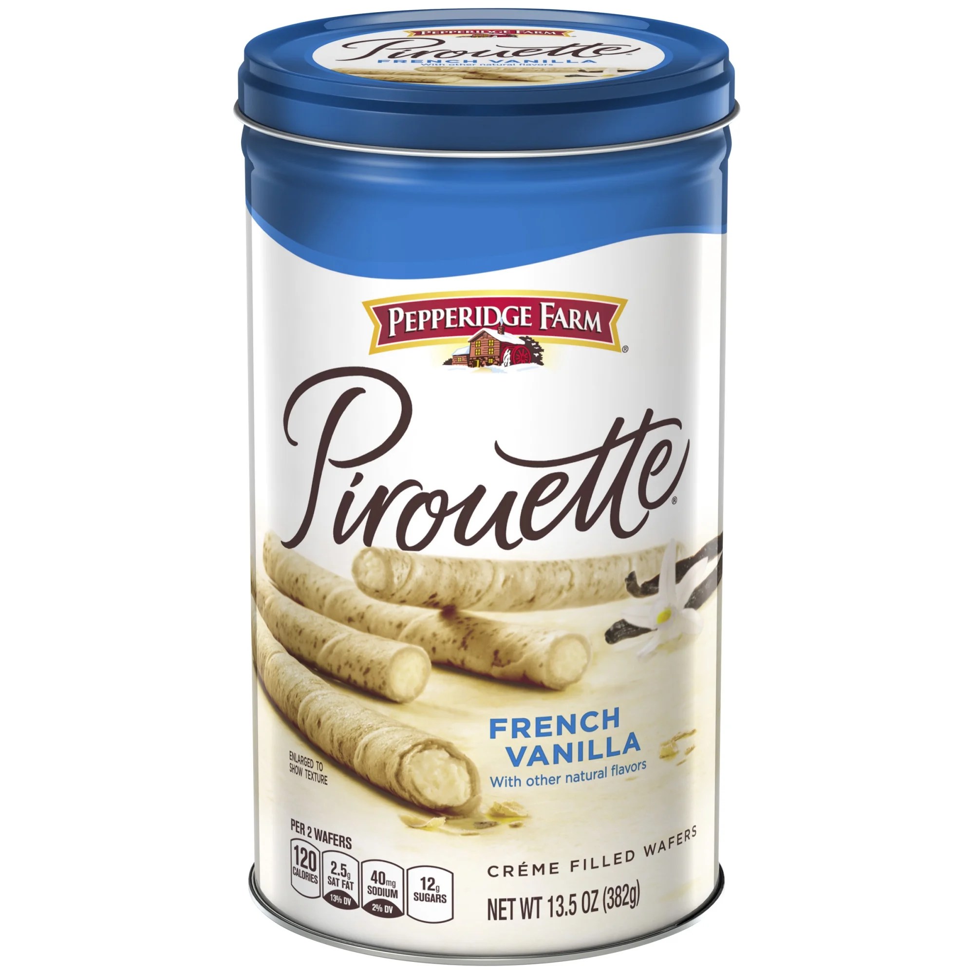 Pepperidge Farm Pirouette Crème Filled Wafers French Vanilla Cookies
