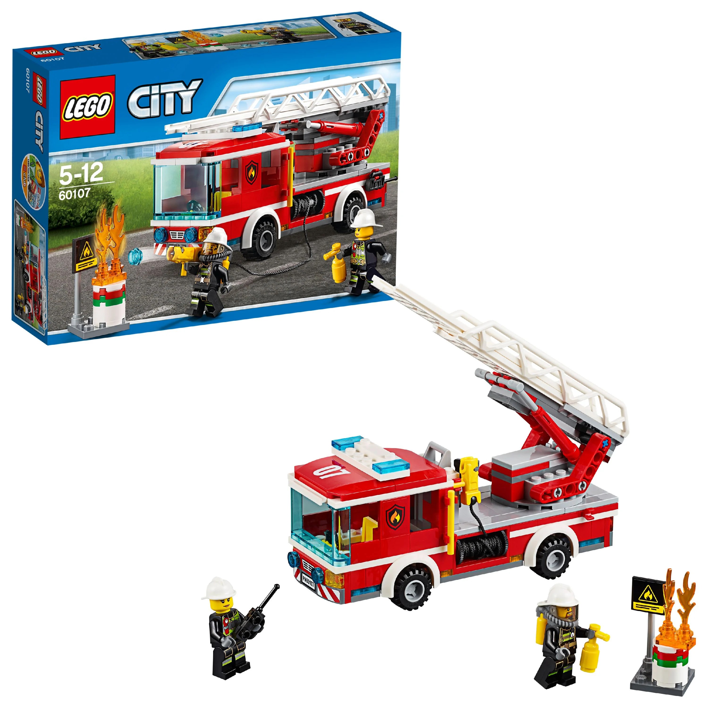LEGO City Fire Fire Ladder Truck 60107