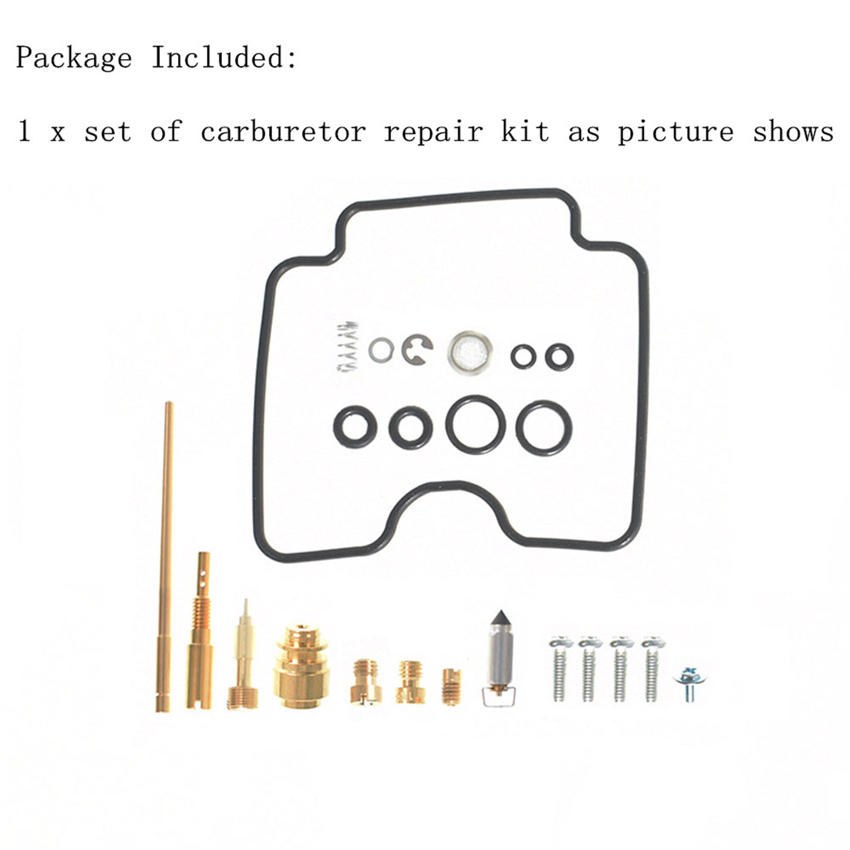 Carburetor Rebuild Kit Fit For Suzuki DRZ400S DRZ400SM Carb Repair 