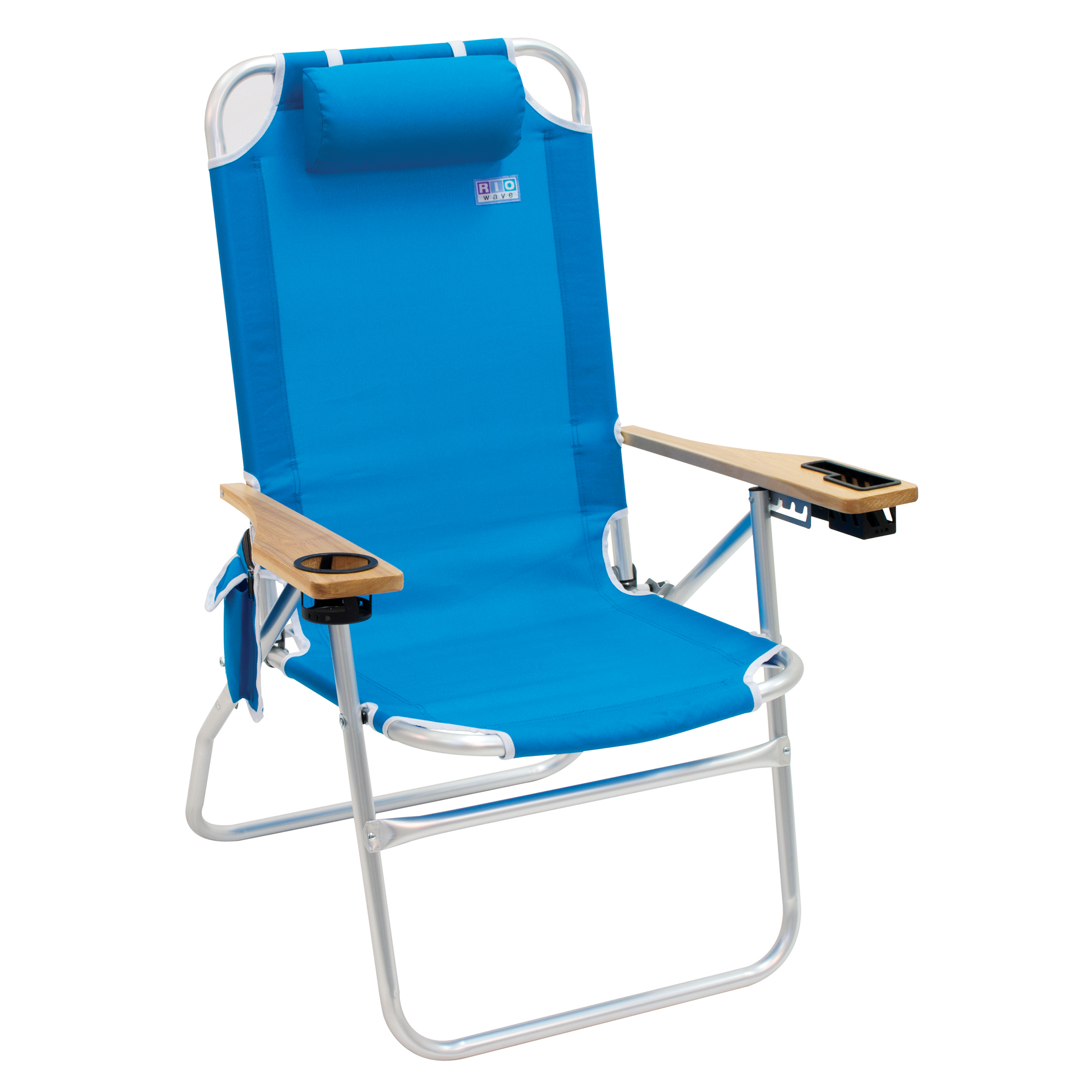 Margaritaville Big Shot Beach Chair, Blue, Adjustable Margaritaville Big Shot Beach Chair, Blue, Adjustable