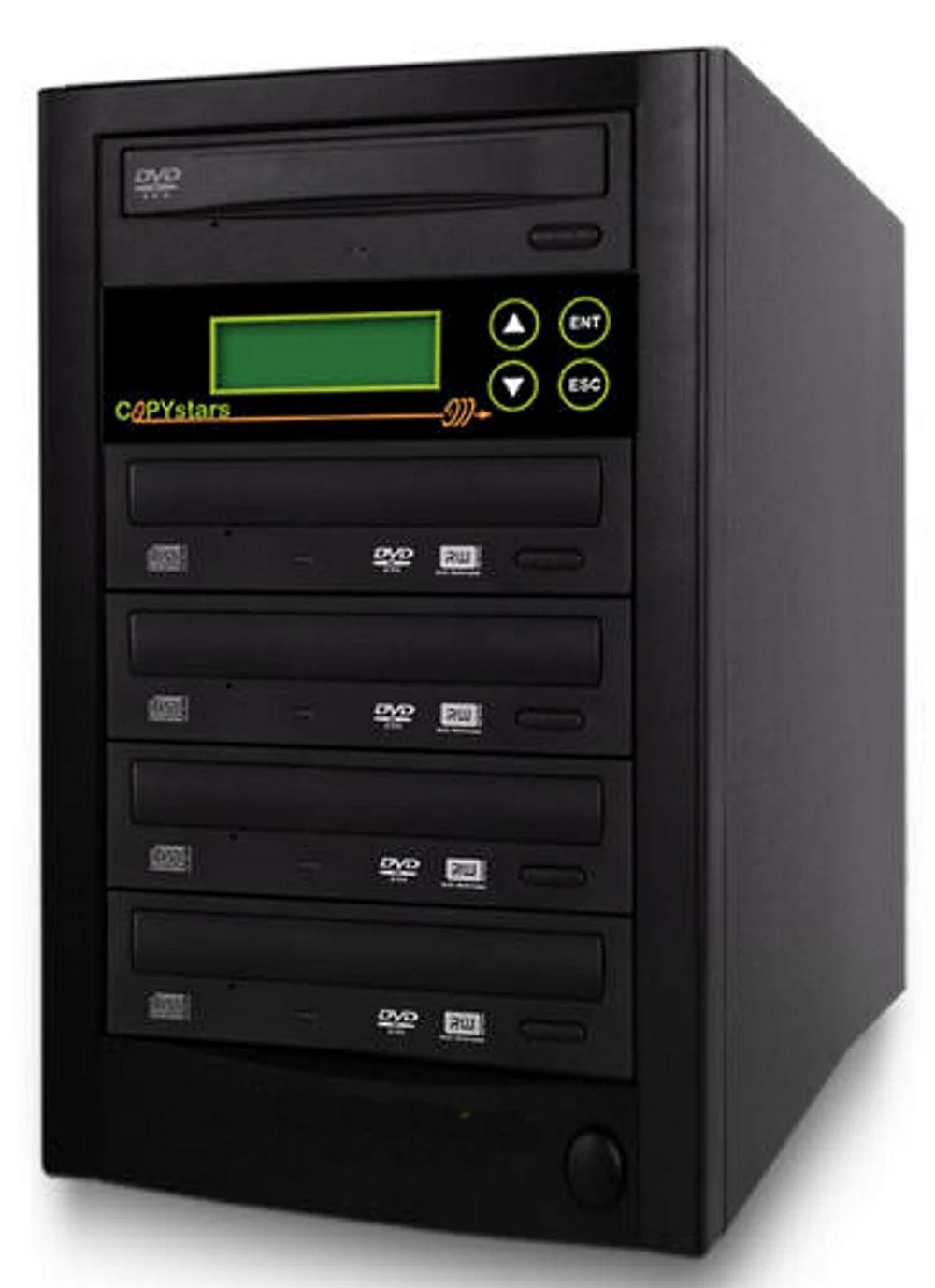 Copystars DVD Duplicator SATA 1 to 4 Asus EGreen 24x Burner CD DVD