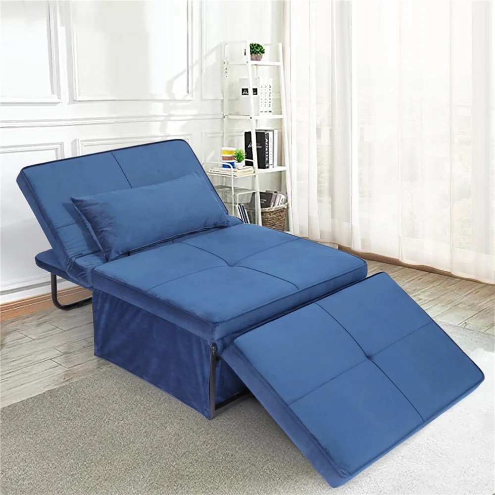 Folding Ottoman Sofa Bed, 4 in 1 MultiFunction Chaise Folding Ottoman Sofa Bed, 4 in 1 MultiFunction Chaise