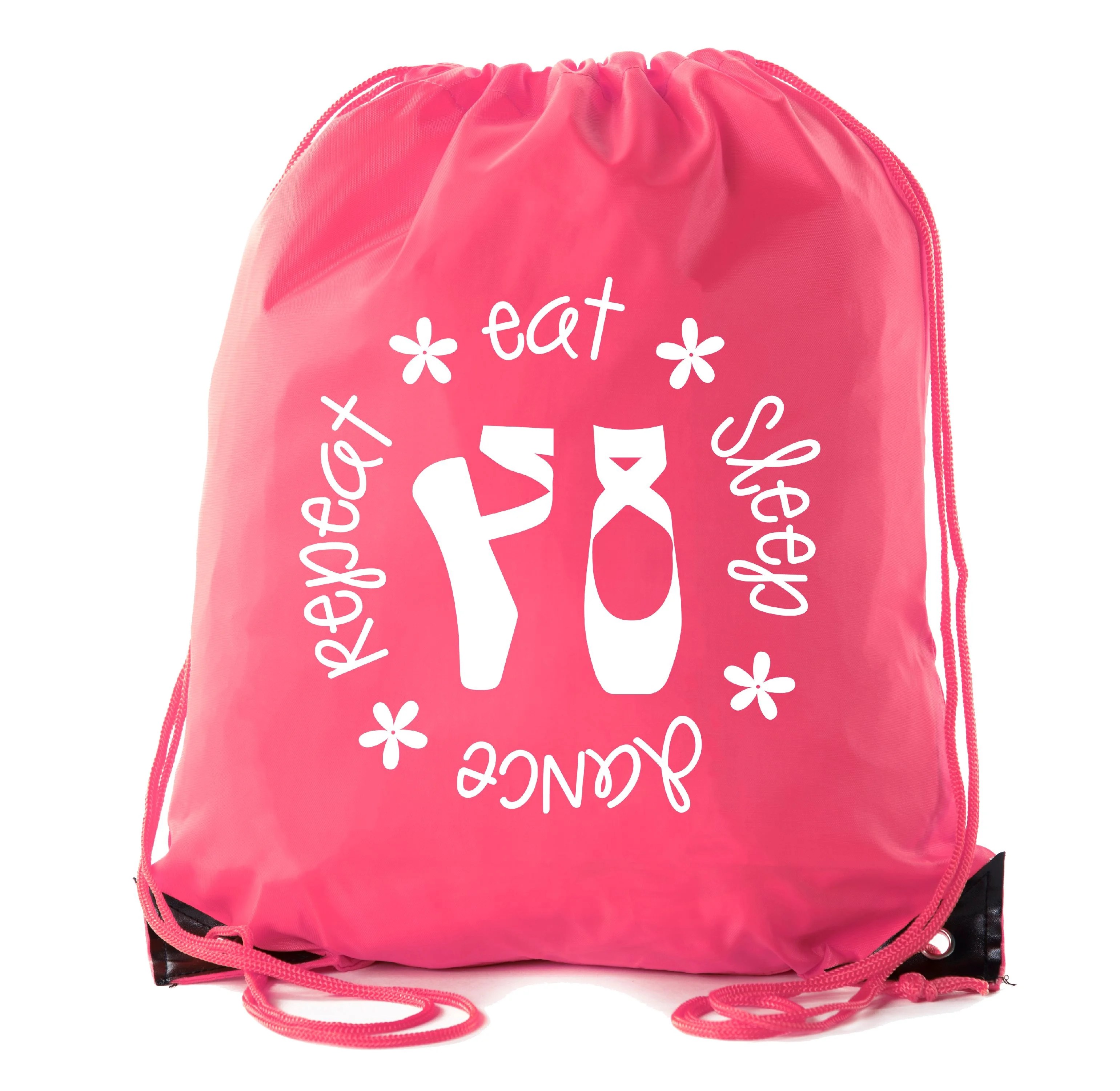 Dance Bags, Ballet Backpacks for girls, Dance Drawstring Cinch Backpacks