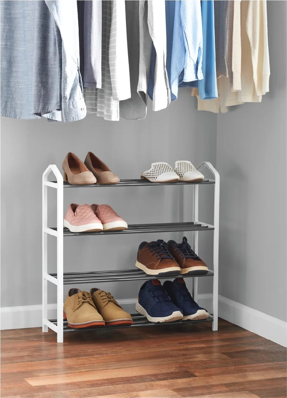 93+ 2 Tier Expandable Shoe Rack