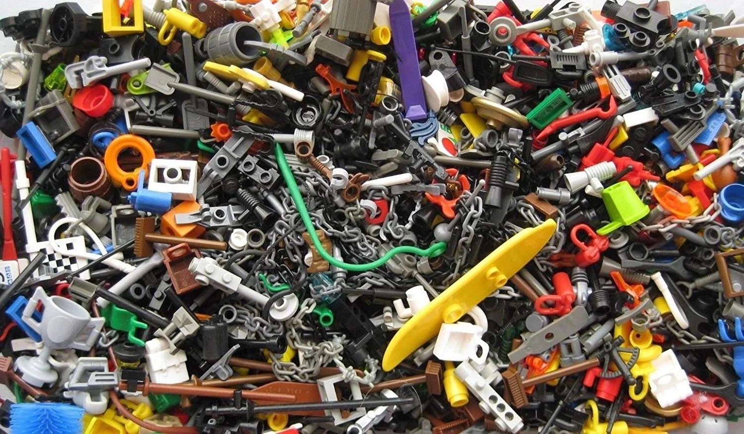 LEGO Minifigure Parts Weapons Accessories (15 Random Parts