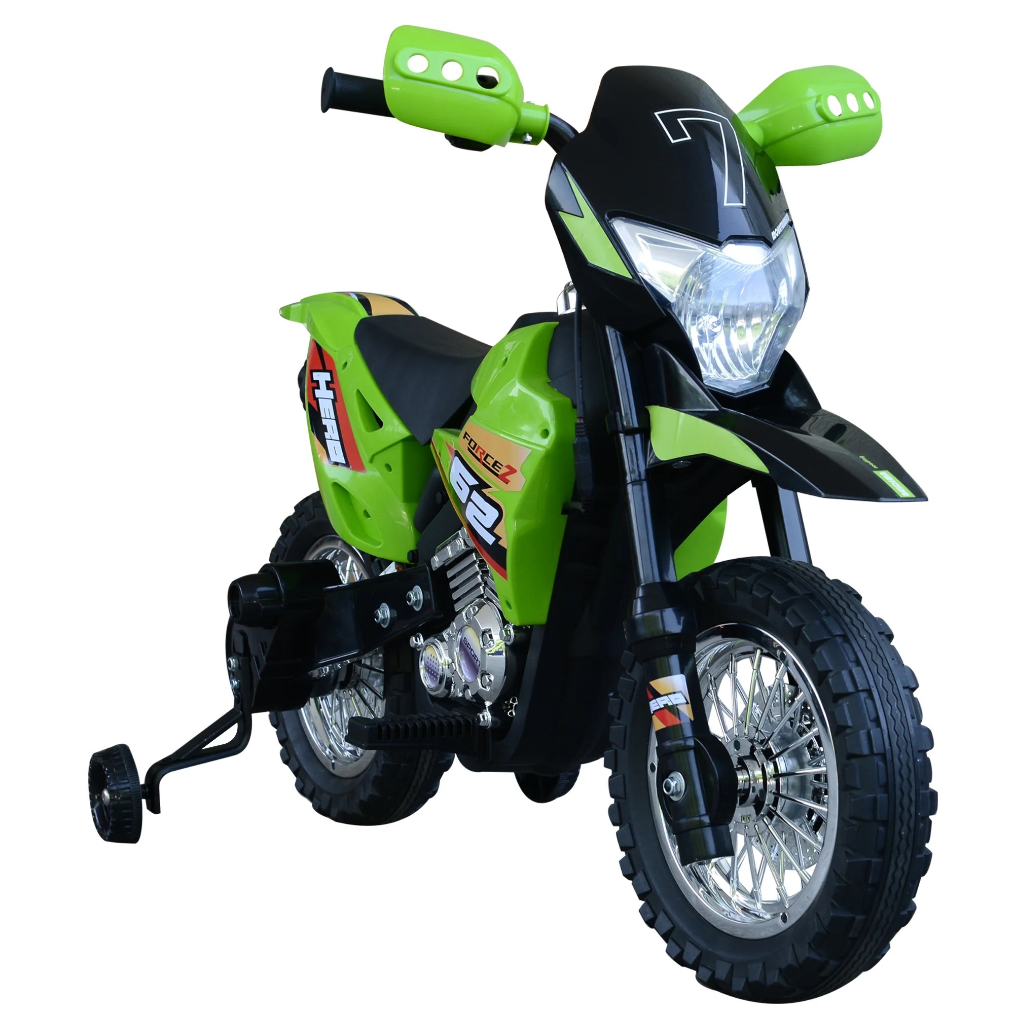 Aosom Cruising Kids Dirt Bike Electric Motorcycle with Charging 6V
