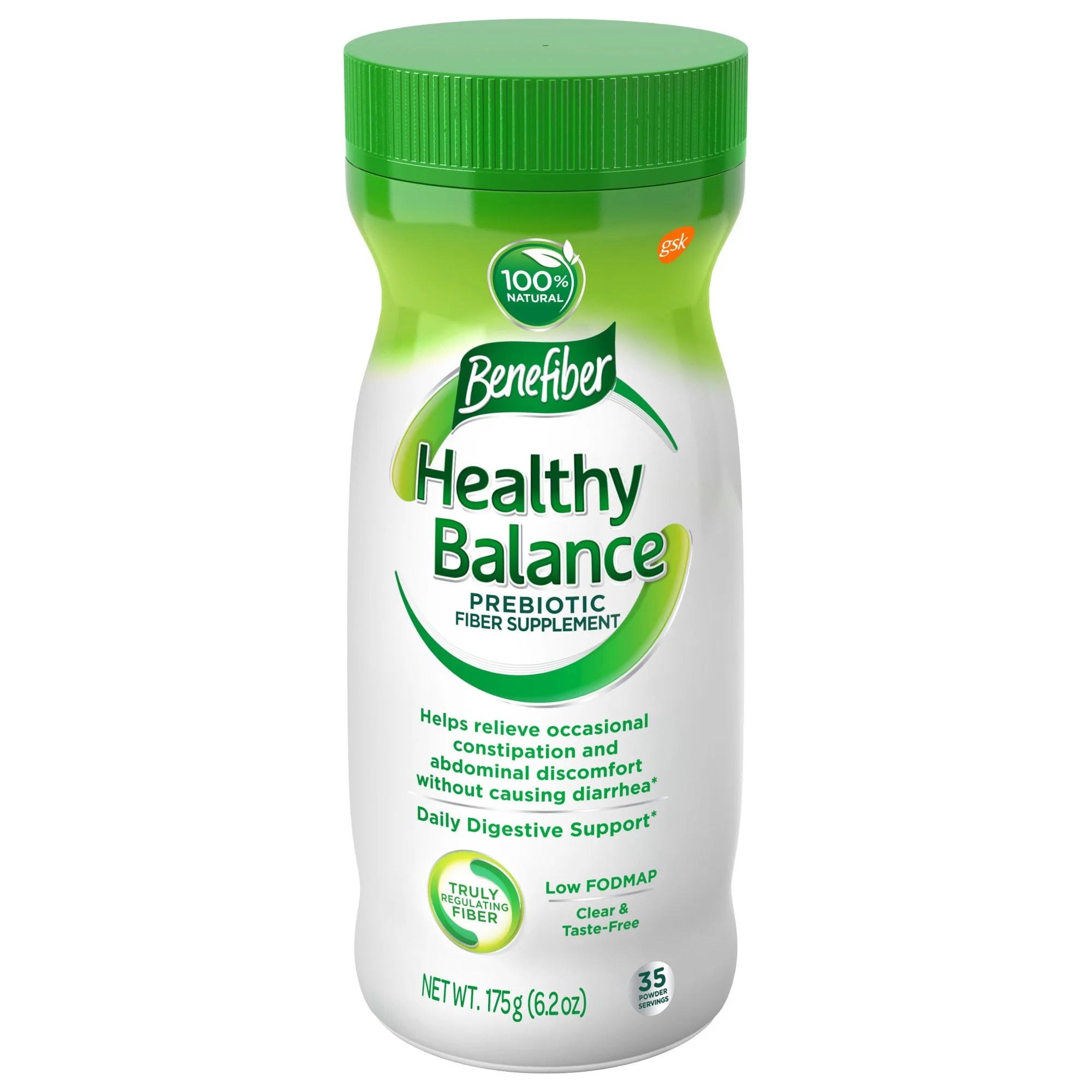 Benefiber Healthy Balance Low FODMAP Prebiotic Fiber Supplement Powder