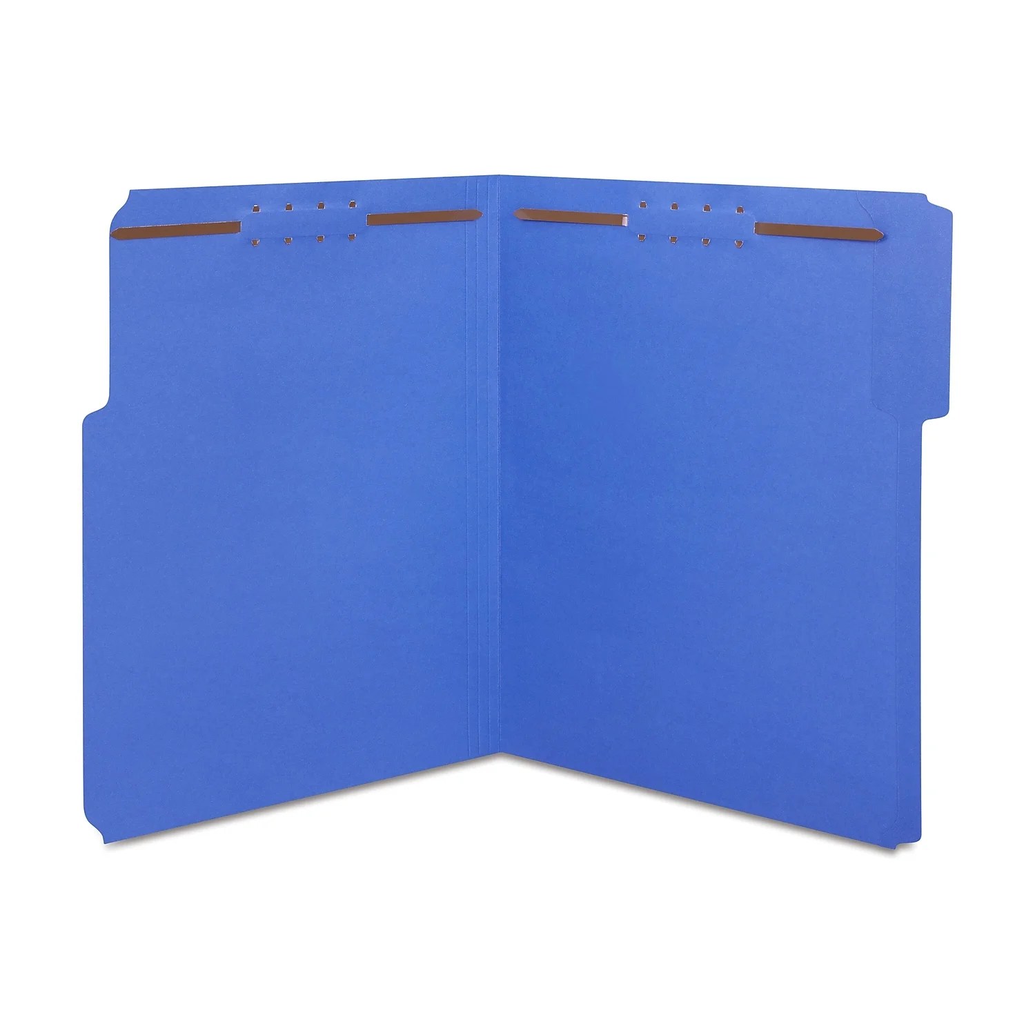 Staples Reinforced Classification Folder 2" Expansion Letter Size Blue