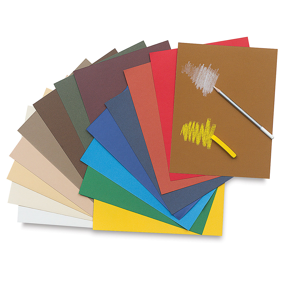 Canson MiTeintes Drawing Papers 81/2'' x 11'', Oyster, 25 Sheets