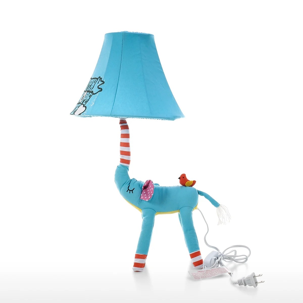 Indoor remote control led night lamp home decor table night light usb recharge mushroom desk lamp outdoor kids night lights. Blue Elephant Lamp Animal Lamp Kids Table Lamp Night Light ...