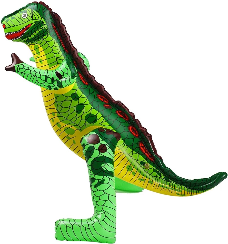 GoSlaz Inflatable Dinosaur Colorful Blow Up Dinosaur Trex for Adults