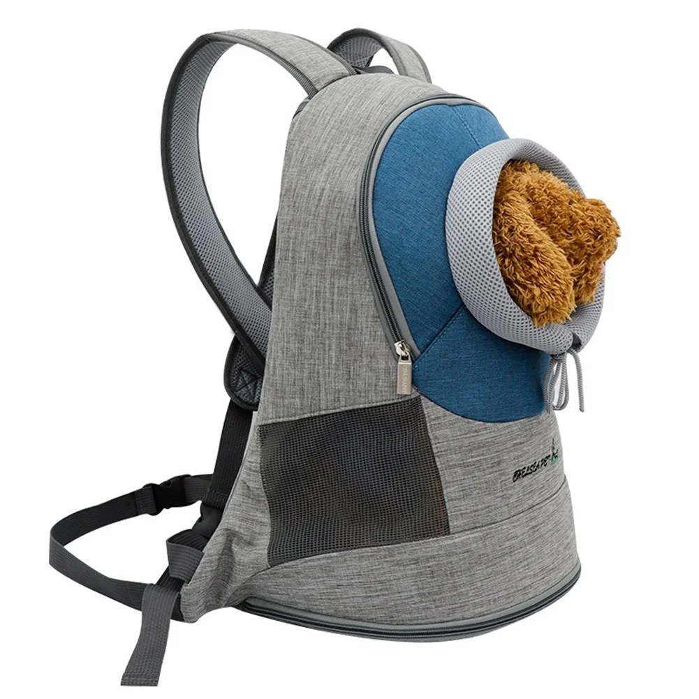 Dog Backpack Carrier Breathable Double Shoulder Dog Pet