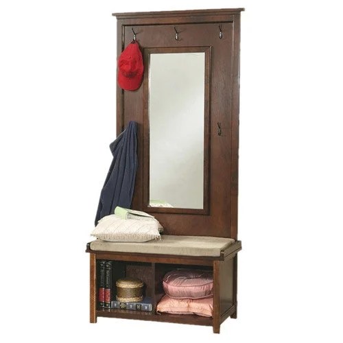 Home Styles Bermuda Hall Tree Stand in Espresso Finish