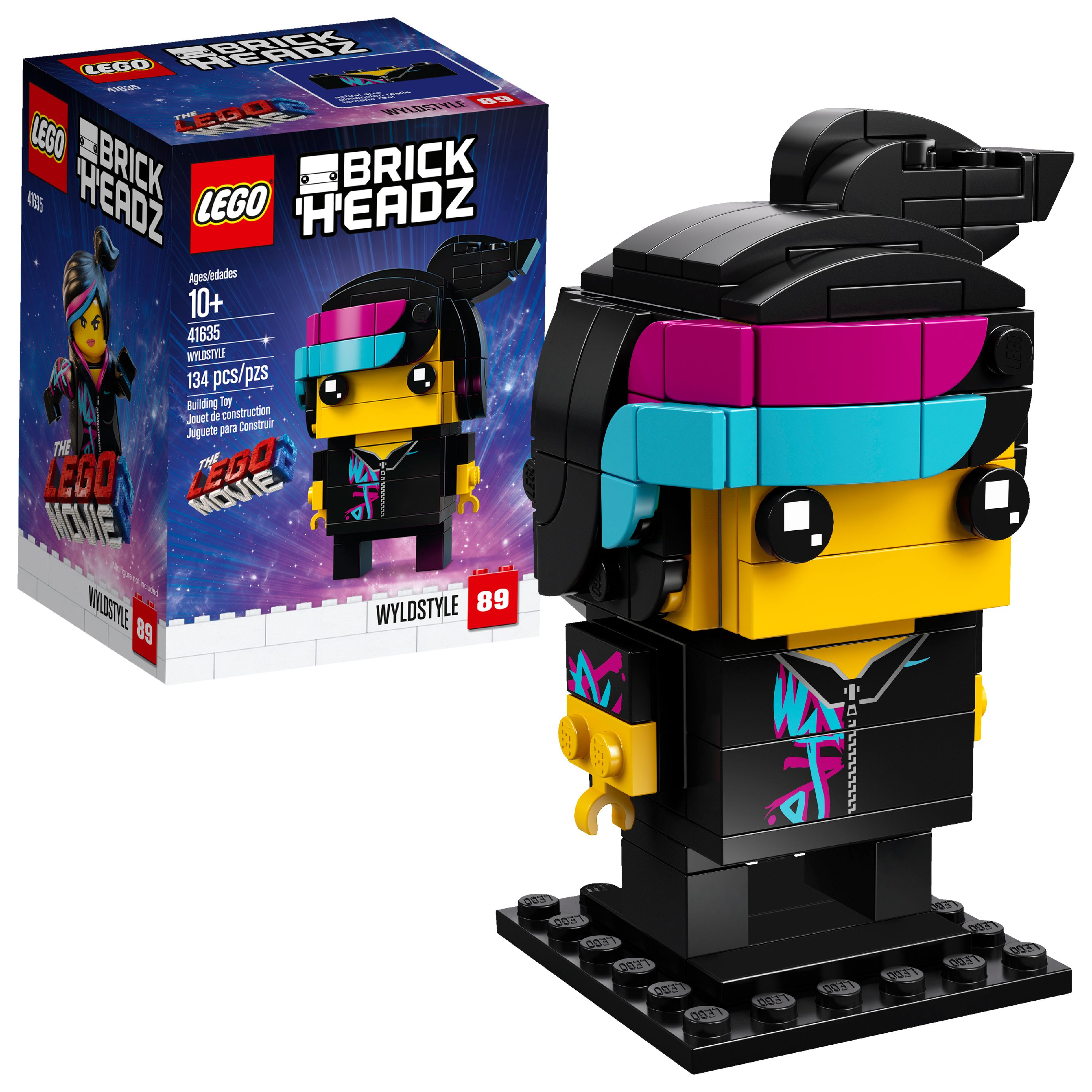 THE LEGO MOVIE 2 BrickHeadz Wyldstyle 41635 Exclusive
