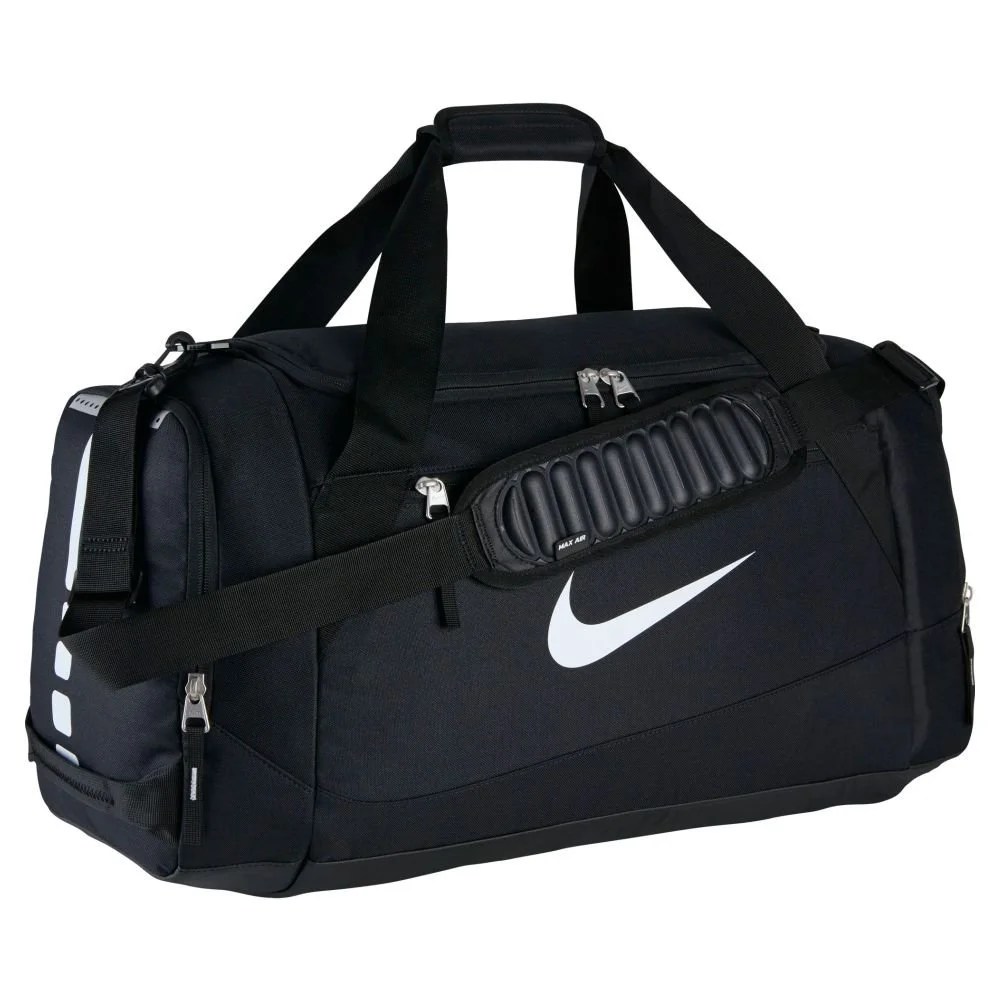 Nike Hoops Large Elite Max Air Team Duffle BagBlack/Black Walmart