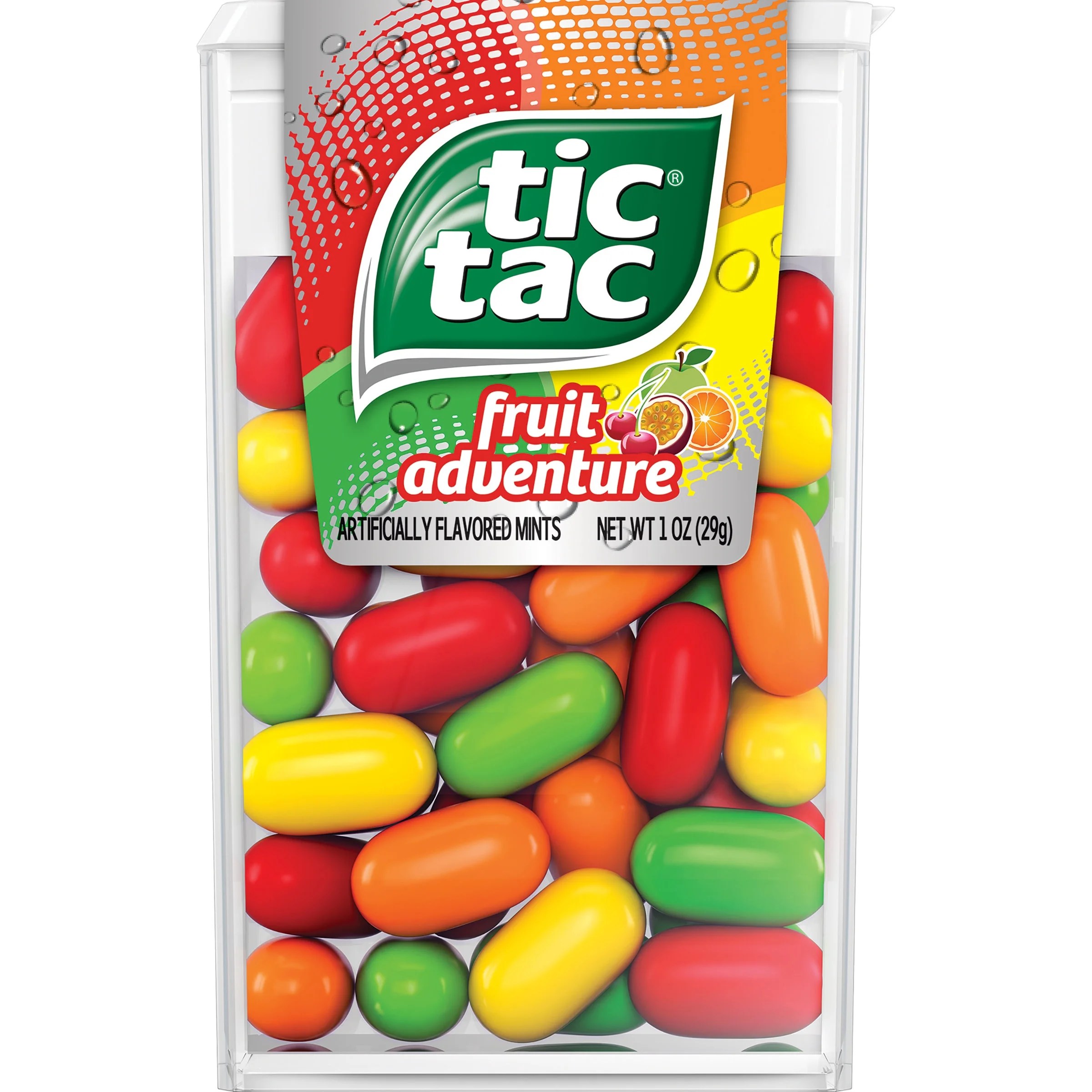 Tic Tac Hard Candy Mints, Fruit Adventure Flavor, 1 oz