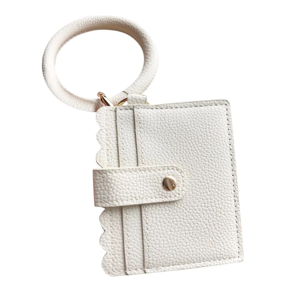 Cotonie Cotonie Large Bracelet Keychain Card Holder Tassel Bangle Key