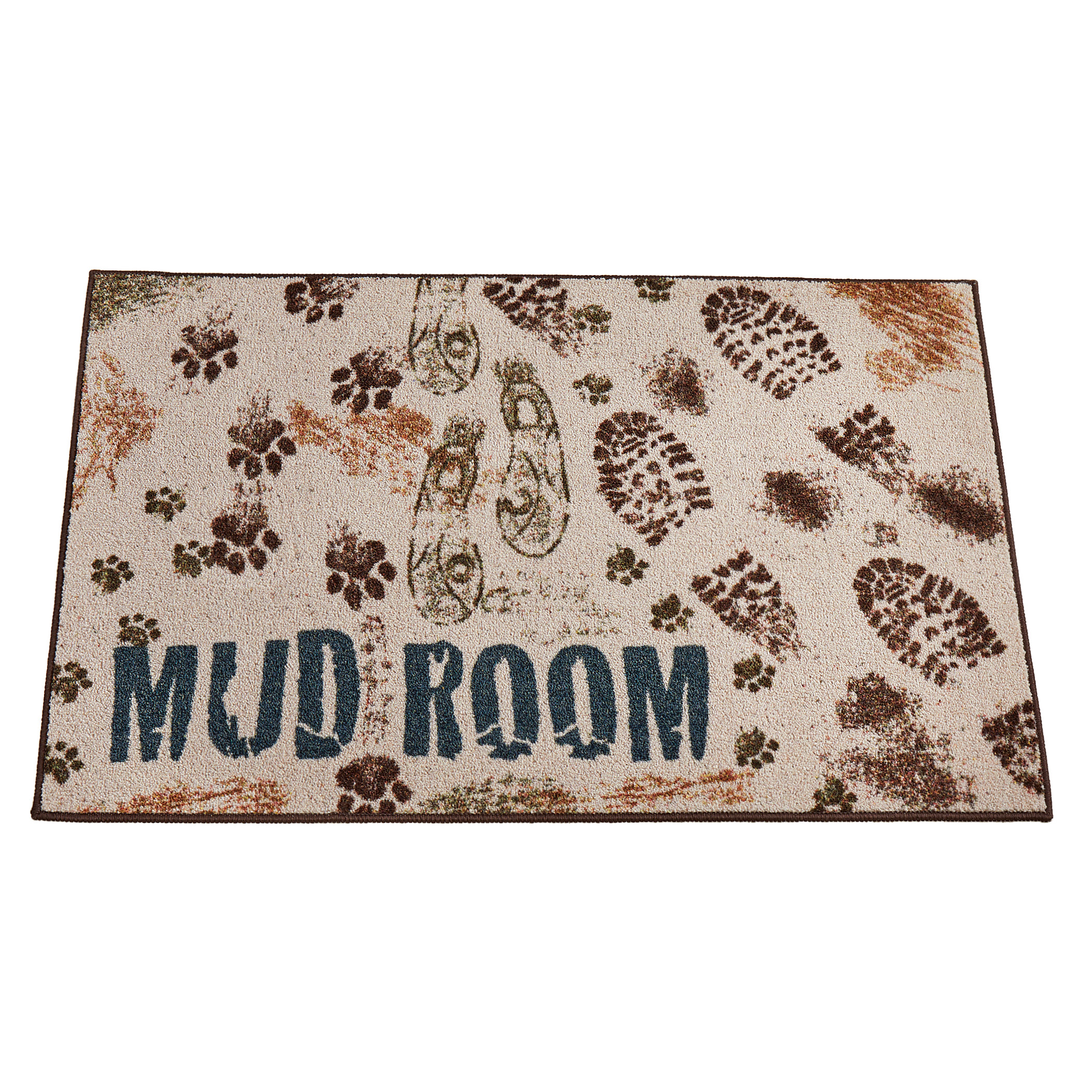 Collections Etc Dirty Mud Room Rug 30"X46"