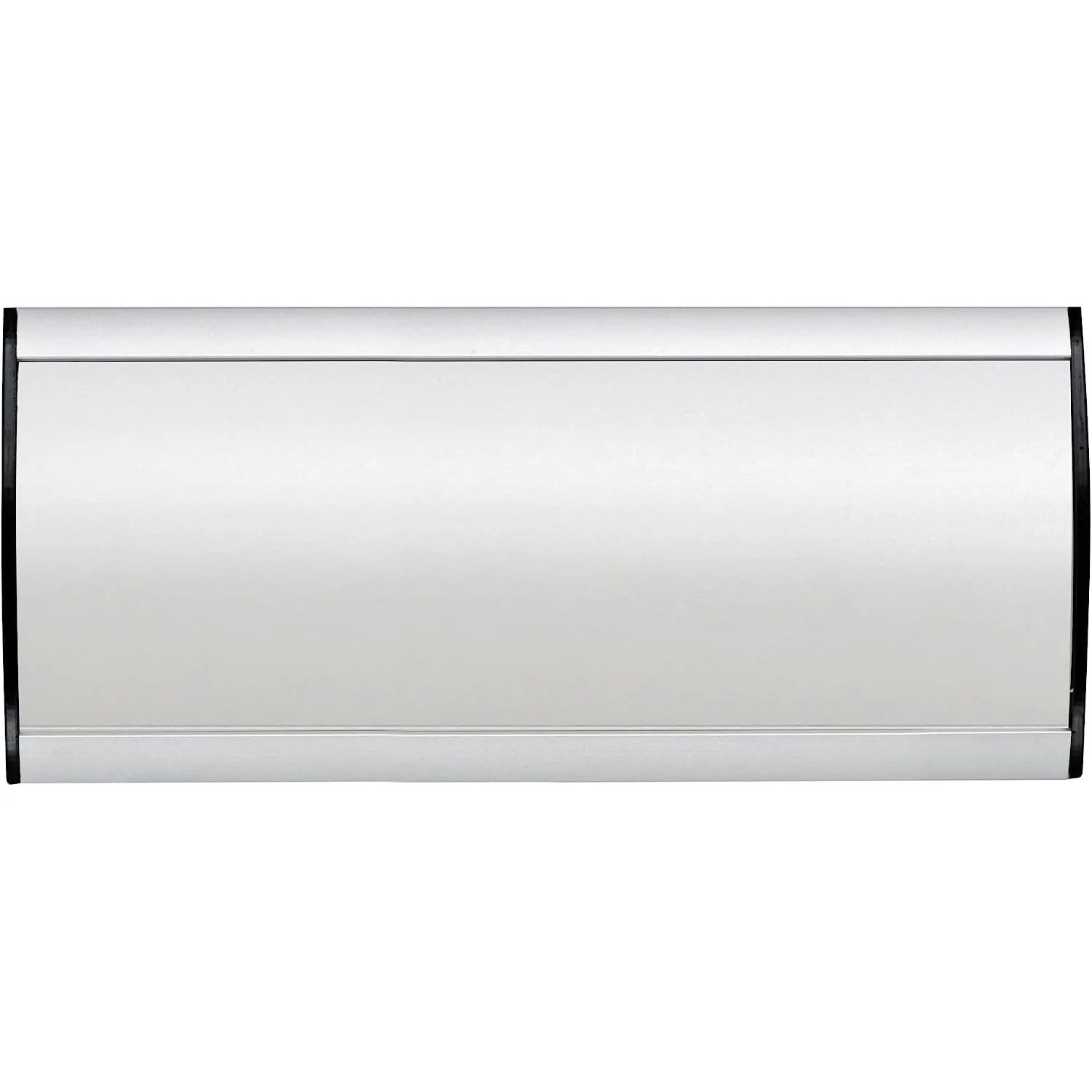 ZQRPCA Curved Name Plate Aluminum Office Door Sign Holder with Adhesive