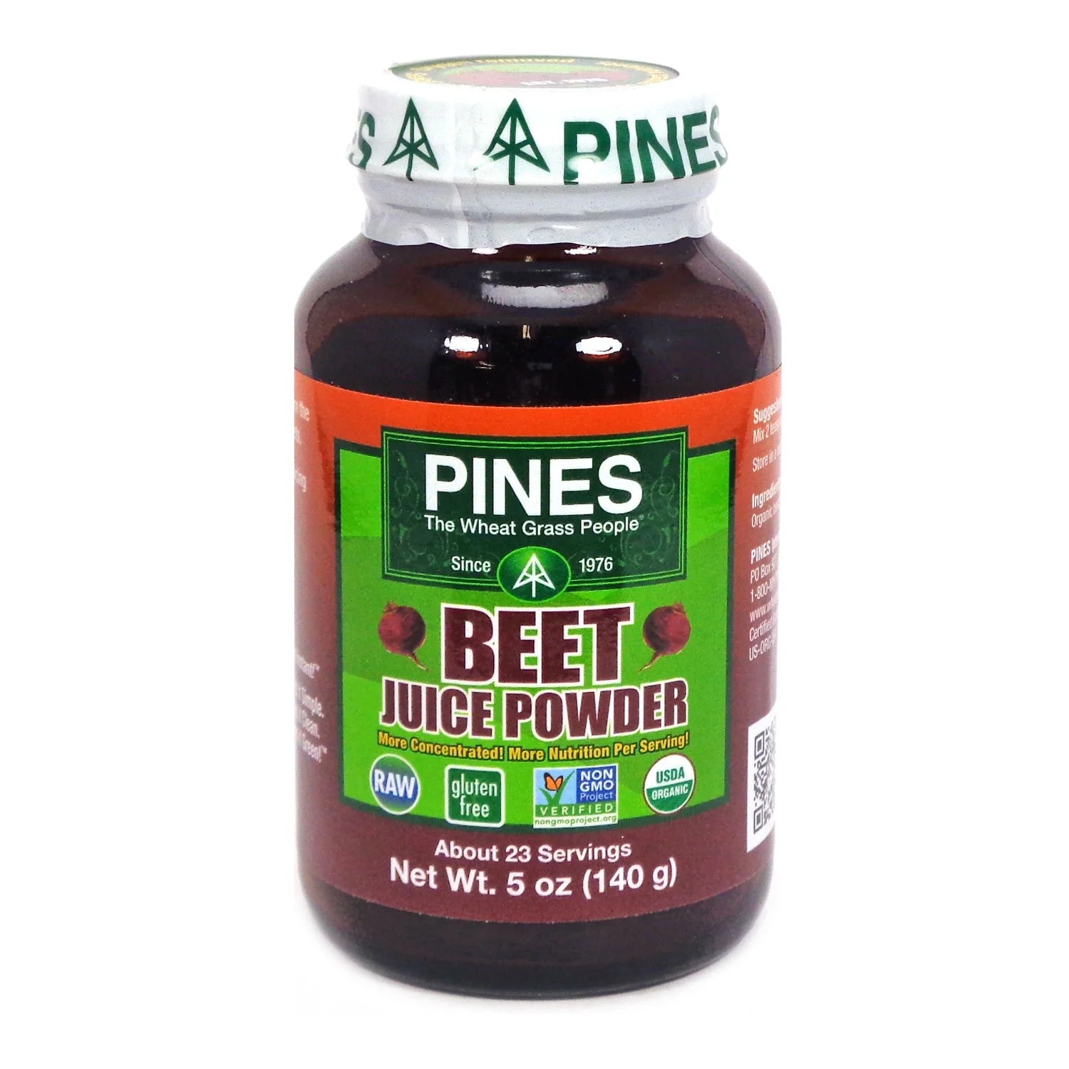 Pines Beet Juice Powder Organic 5 oz.