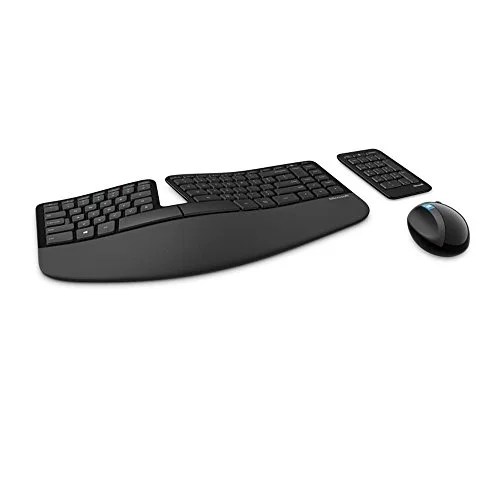 Microsoft Sculpt Ergonomic Wireless Desktop Keyboard and Microsoft Sculpt Ergonomic Wireless Desktop Keyboard and