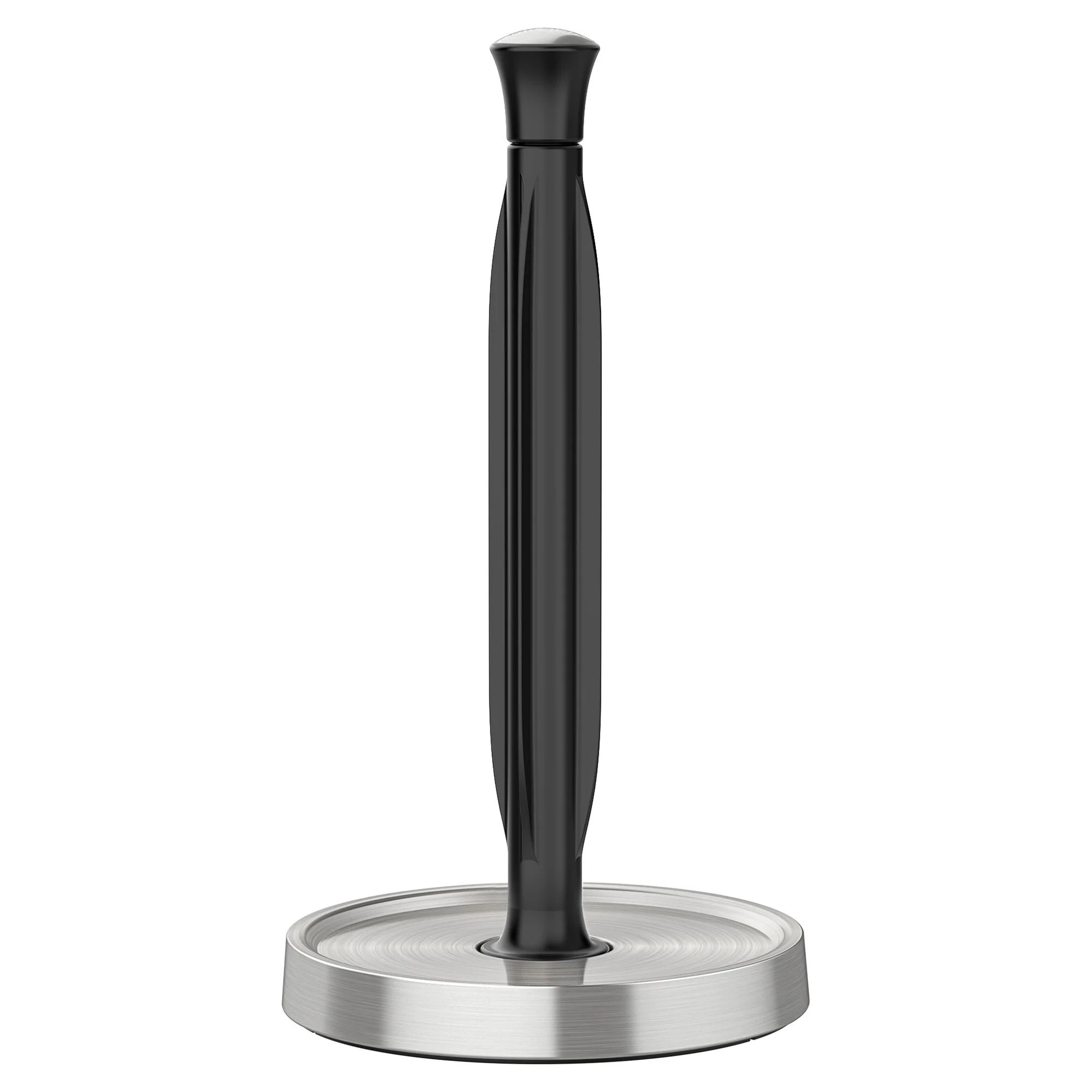 MR.Siga Paper Towel Holder, Non Slip Stainless Steel Weighted Base