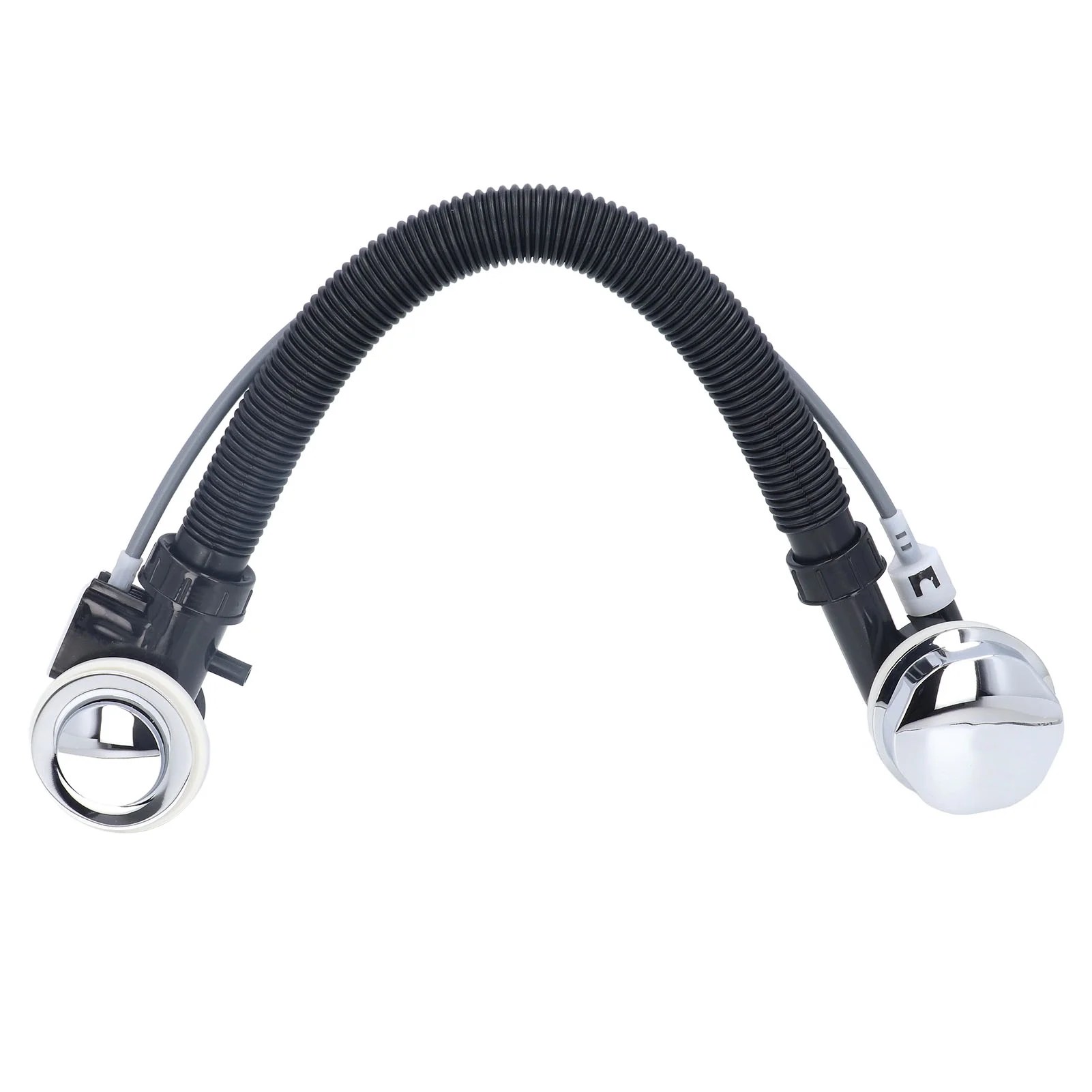 Bathtub Drain Pipe, Enduring Ergonomic 25.6in Length Plastic Bathtub