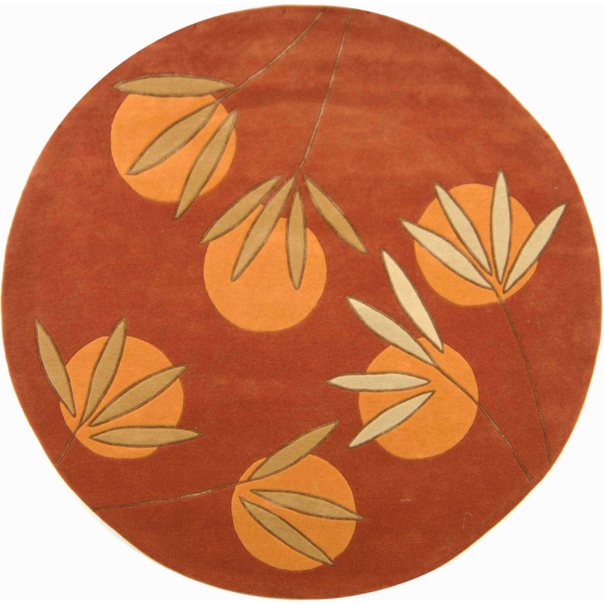 SAFAVIEH Soho Collection SOH304A Handmade Rust Rug