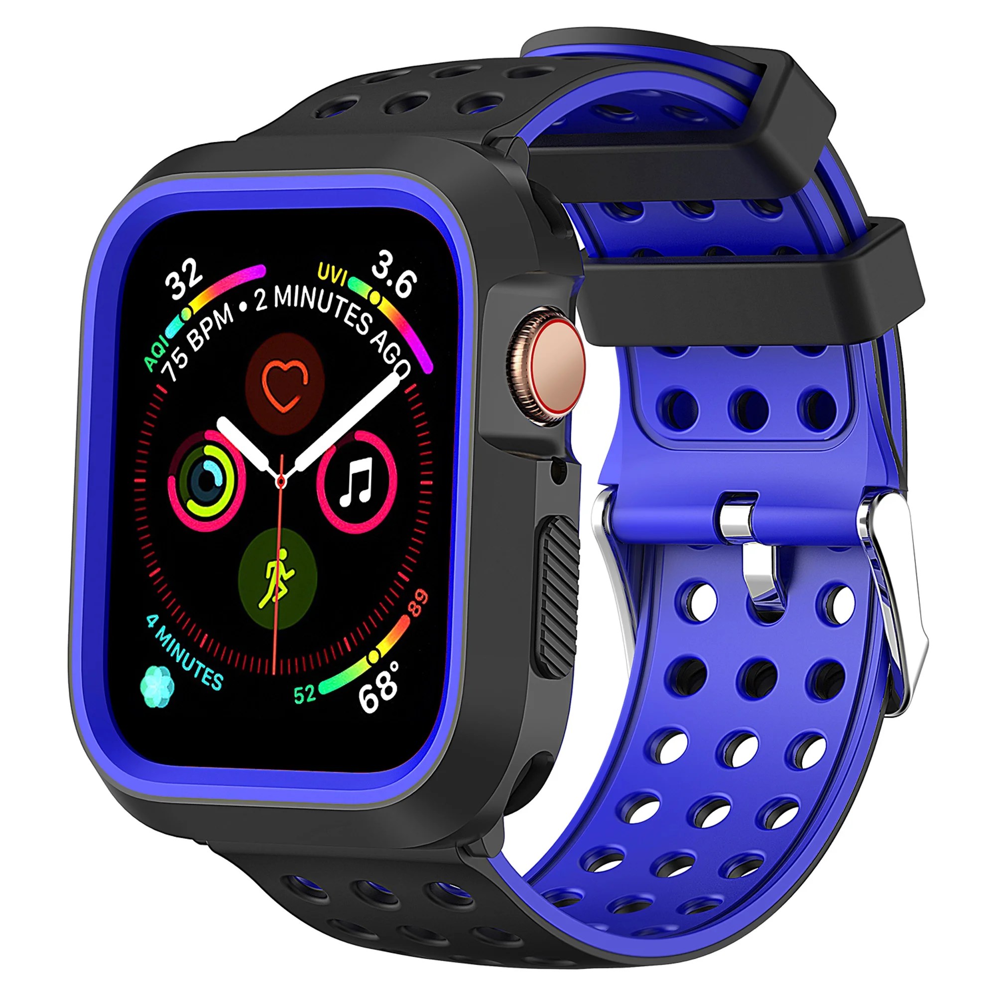 Moretek Moretek Rugged Armor Case for Apple Watch Series 4 44mm