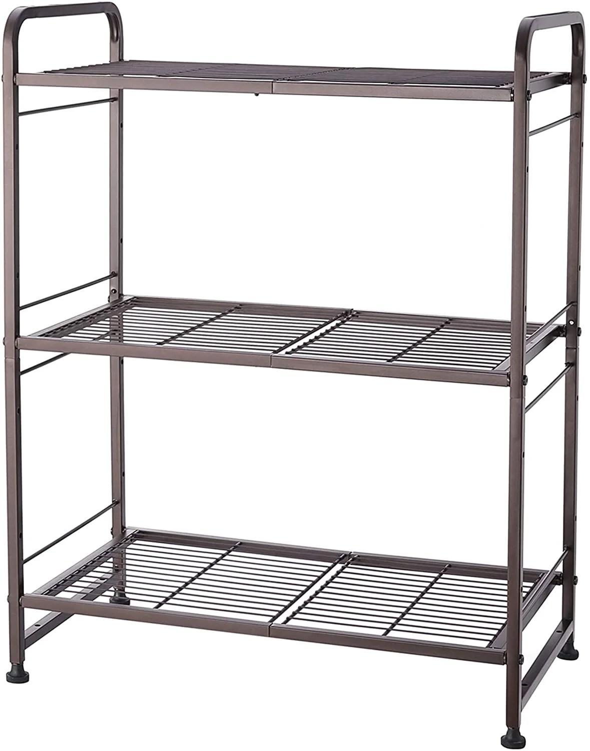 Simple Trending 3Tier Stackable Wire Shelving Unit Storage Rack