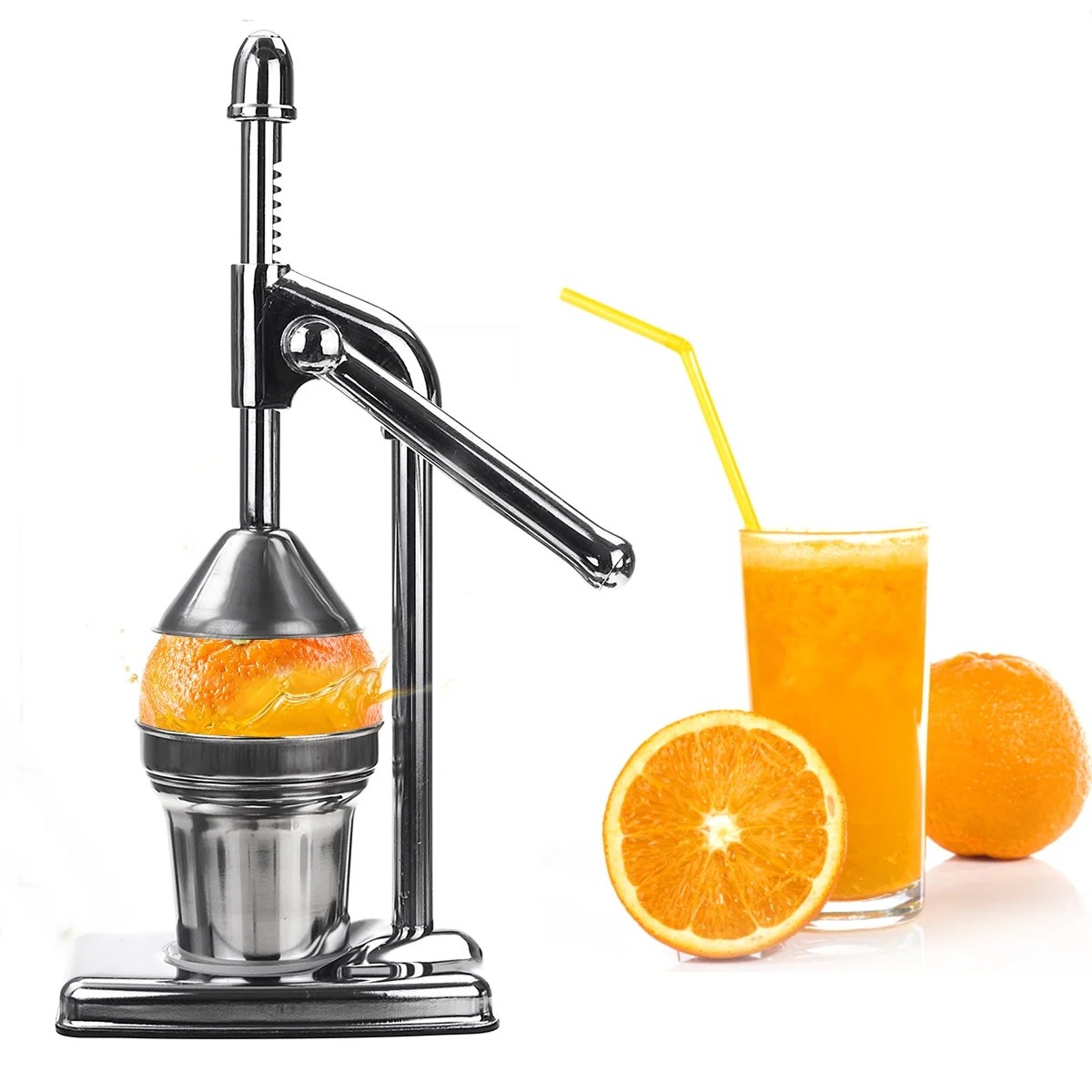 HeavyDuty Commercial Fresh Squeeze Citrus Fruit Juicer Detachable with