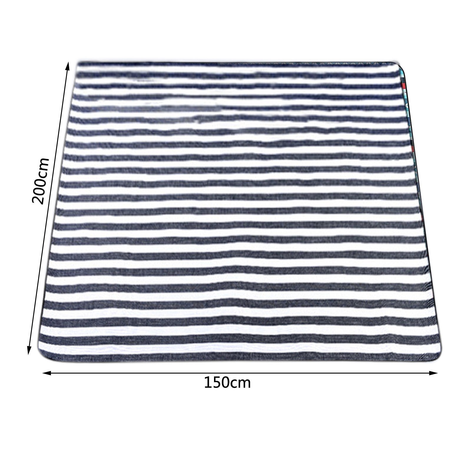 ONHUON Picnic Blanket Waterproof Outdoor Waterproof Base Foldable